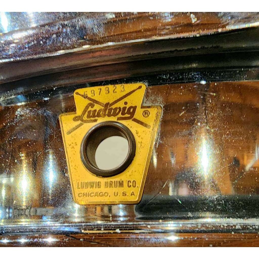 Vintage 60's Ludwig LM400 Supraphonic 14x5" Snare Drum