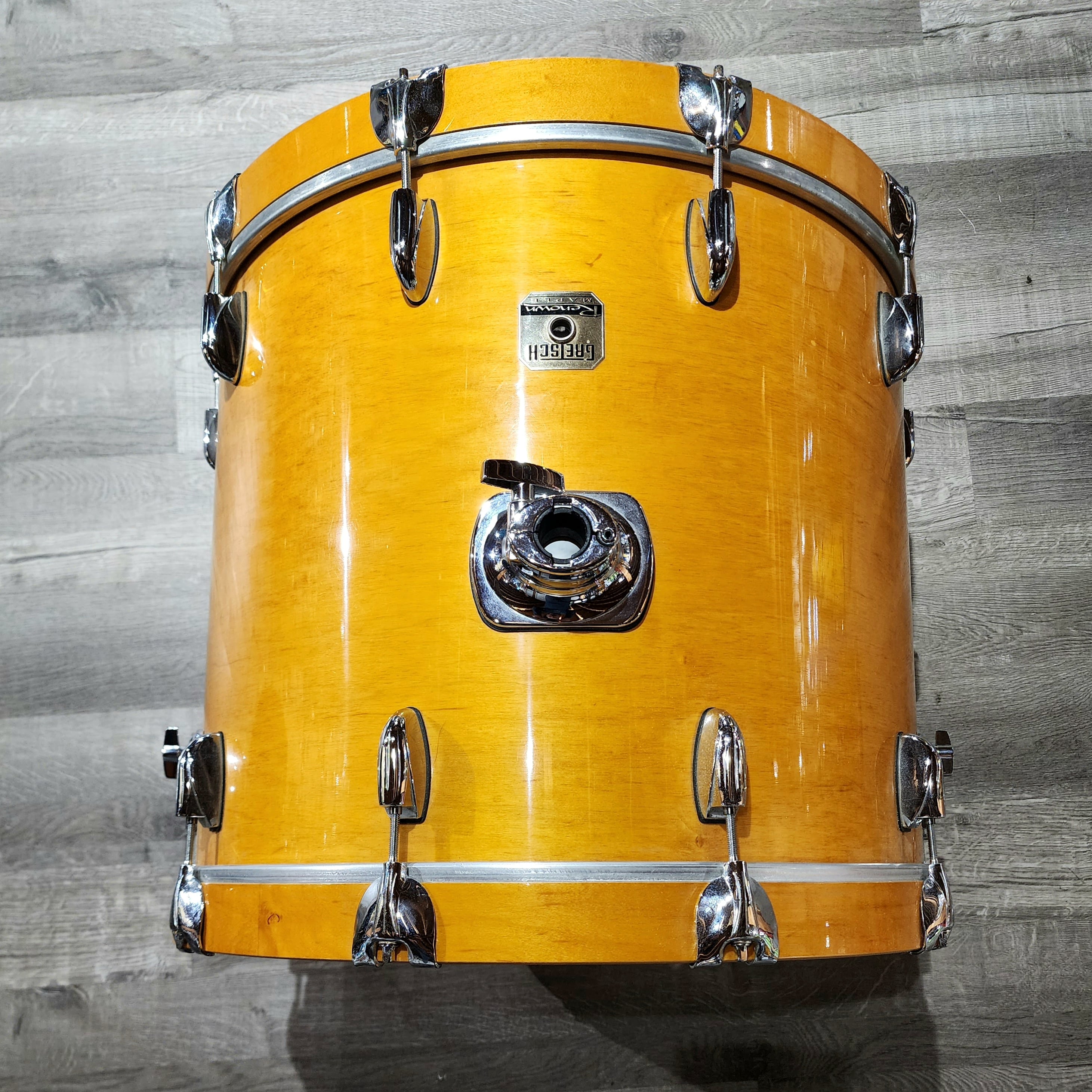 Used Gretsch Renown Maple 5pc Drum Set Natural Gloss