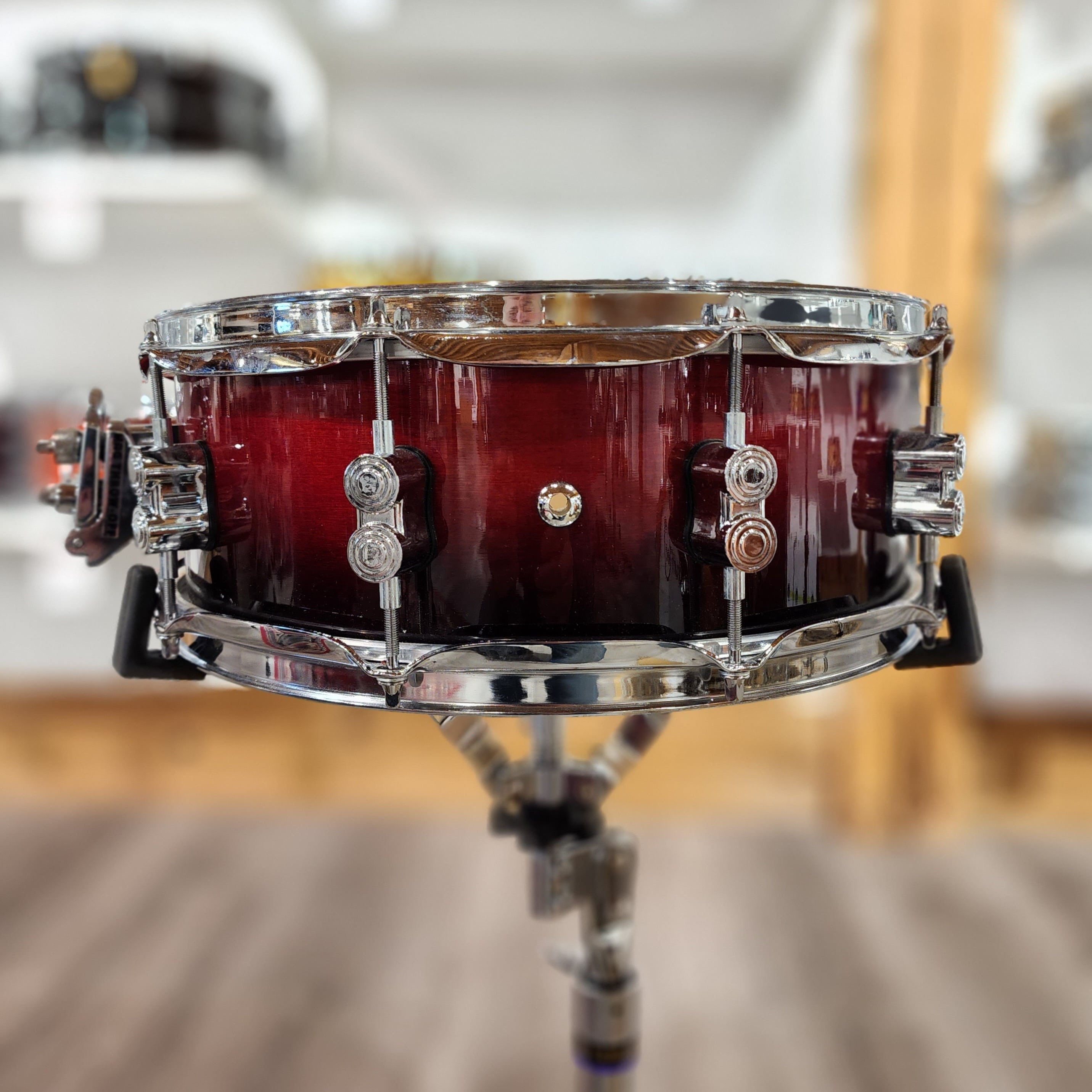 Used PDP Concept Birch Snare Drum 14x5.5 Red Burst