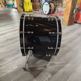 Used Pearl Reference Pure Bass Drum 24x18 Piano Black