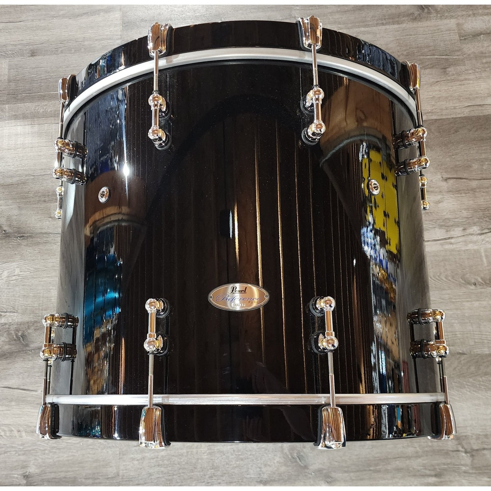 Used Pearl Reference Pure Bass Drum 24x18 Piano Black