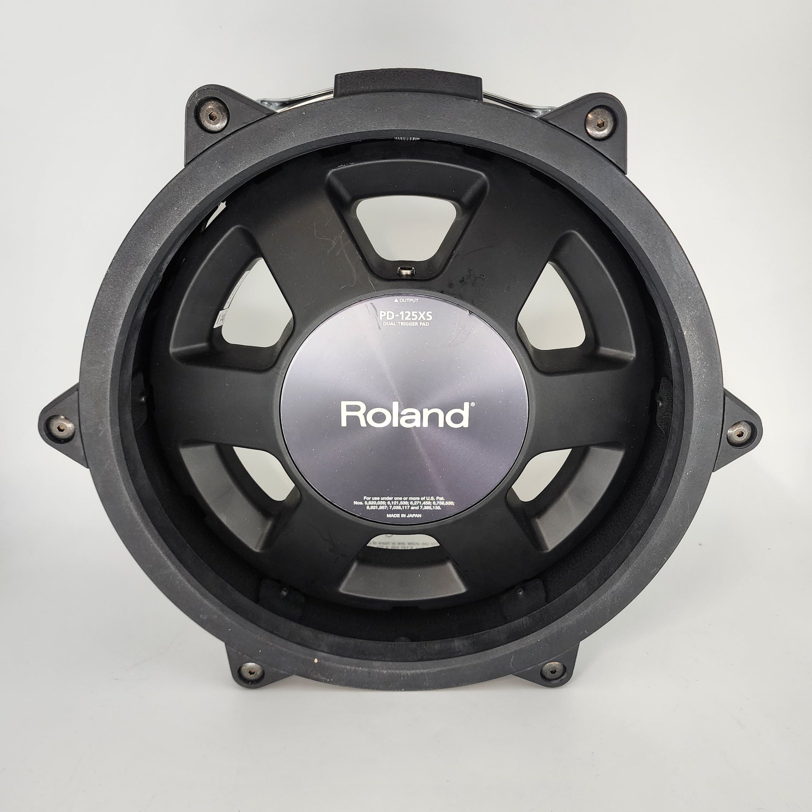 Used Roland PD-125xs Dual Trigger Snare Pad 12" (1 of 2)