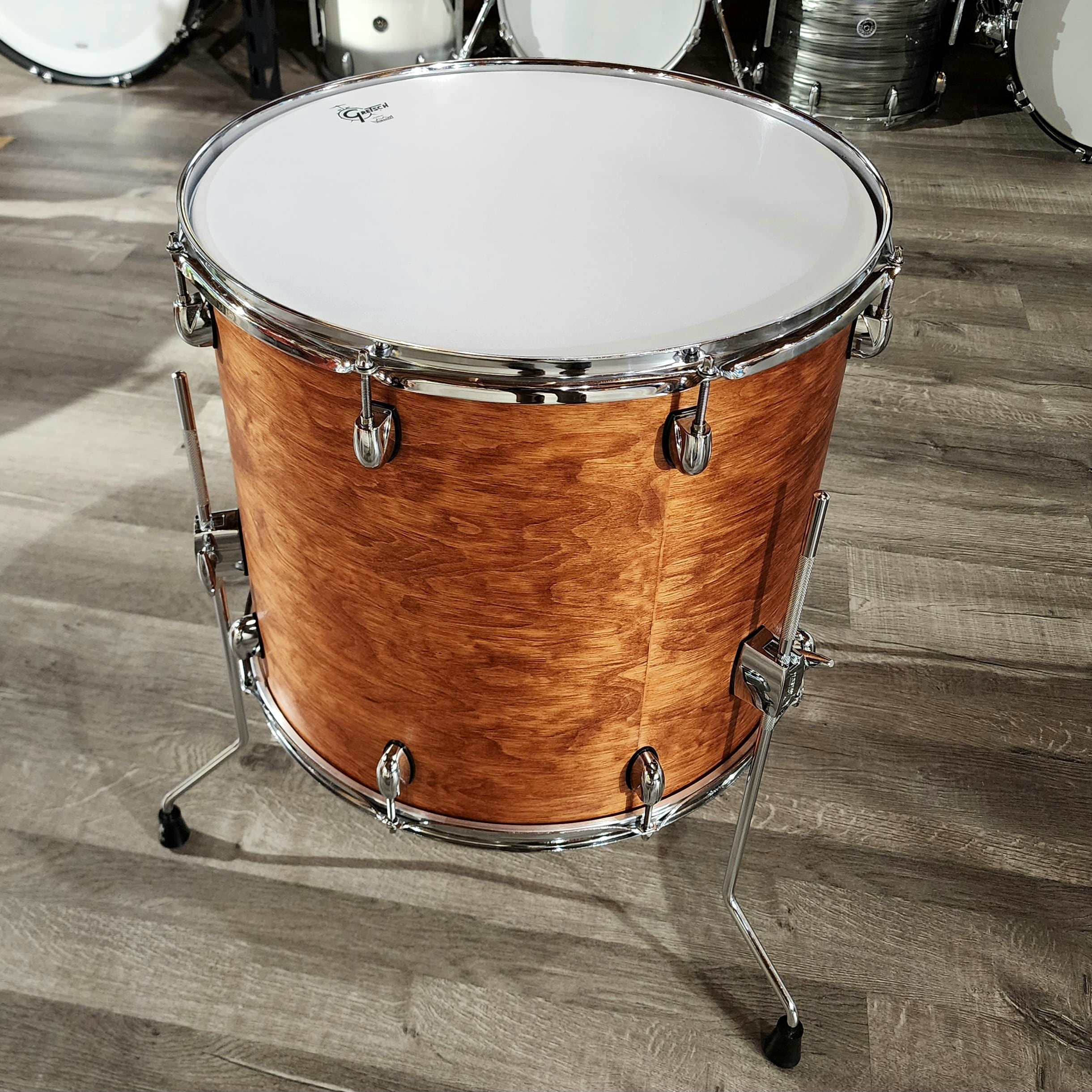 Used Gretsch Catalina Club Floor Tom 18x16 Satin Walnut Glaze