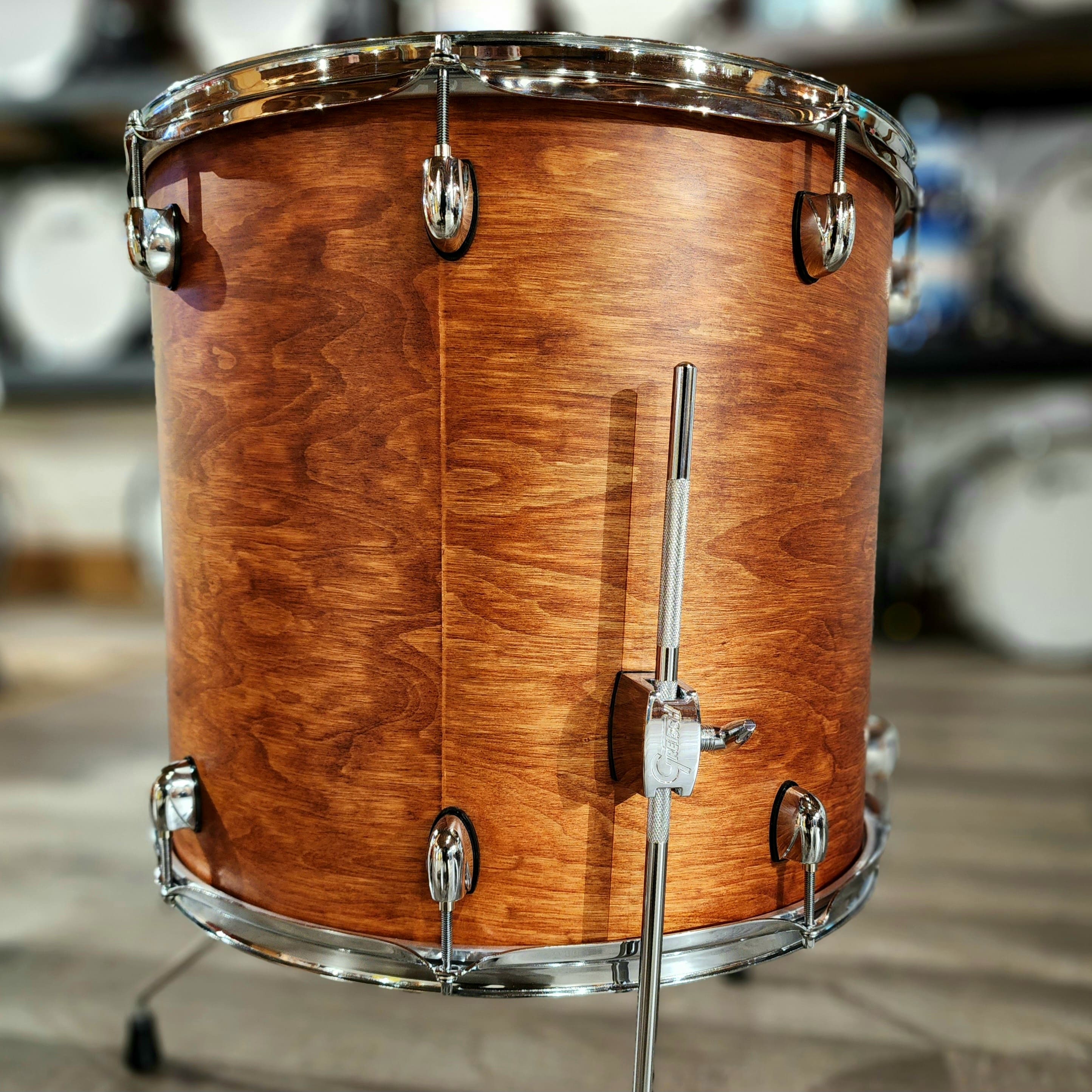 Used Gretsch Catalina Club Floor Tom 18x16 Satin Walnut Glaze