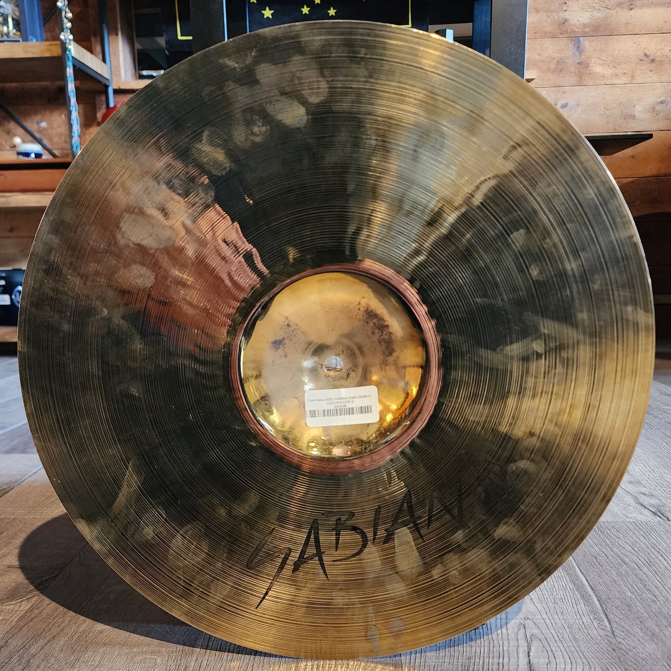 Used Sabian HHX Evolution Crash Cymbal 16"