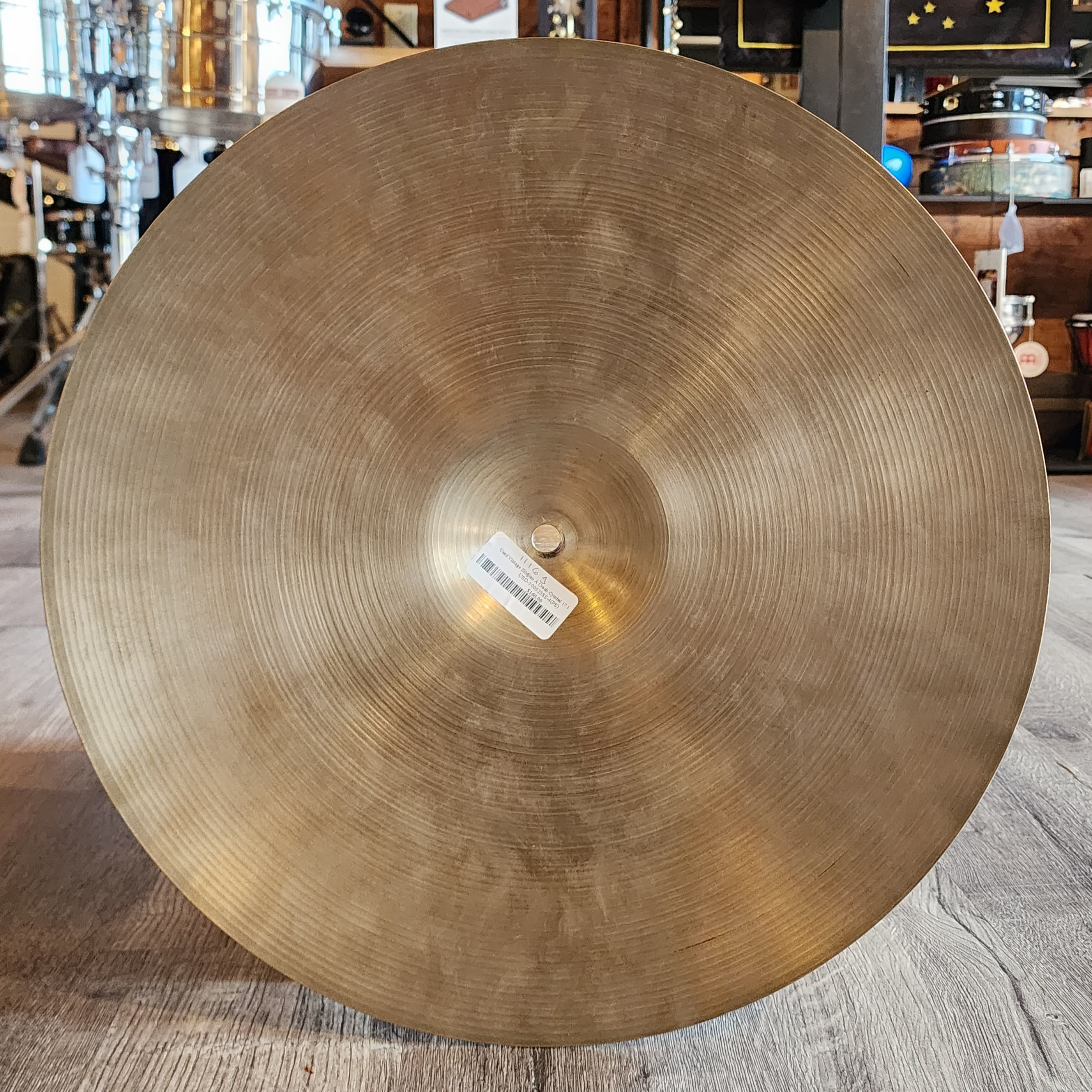 Used Vintage Zildjian A Crash Cymbal 17" 1116 grams