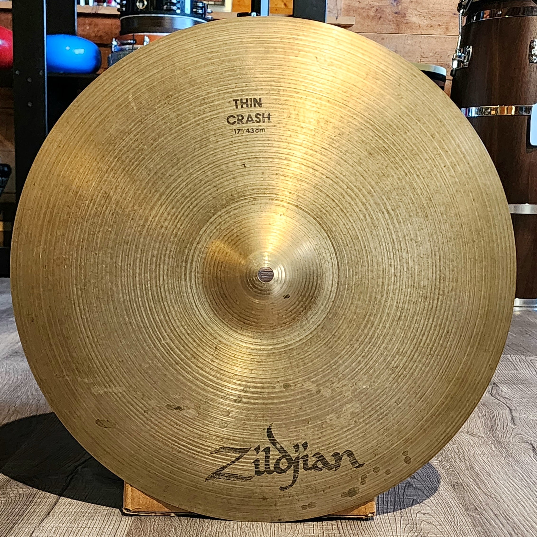 Used Zildjian A Thin Crash Cymbal 17" 1210 grams