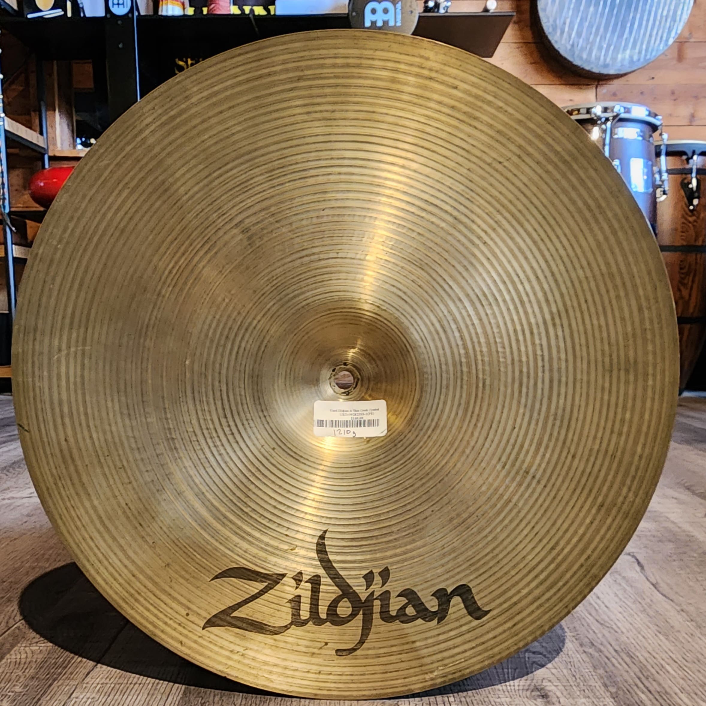 Used Zildjian A Thin Crash Cymbal 17" 1210 grams