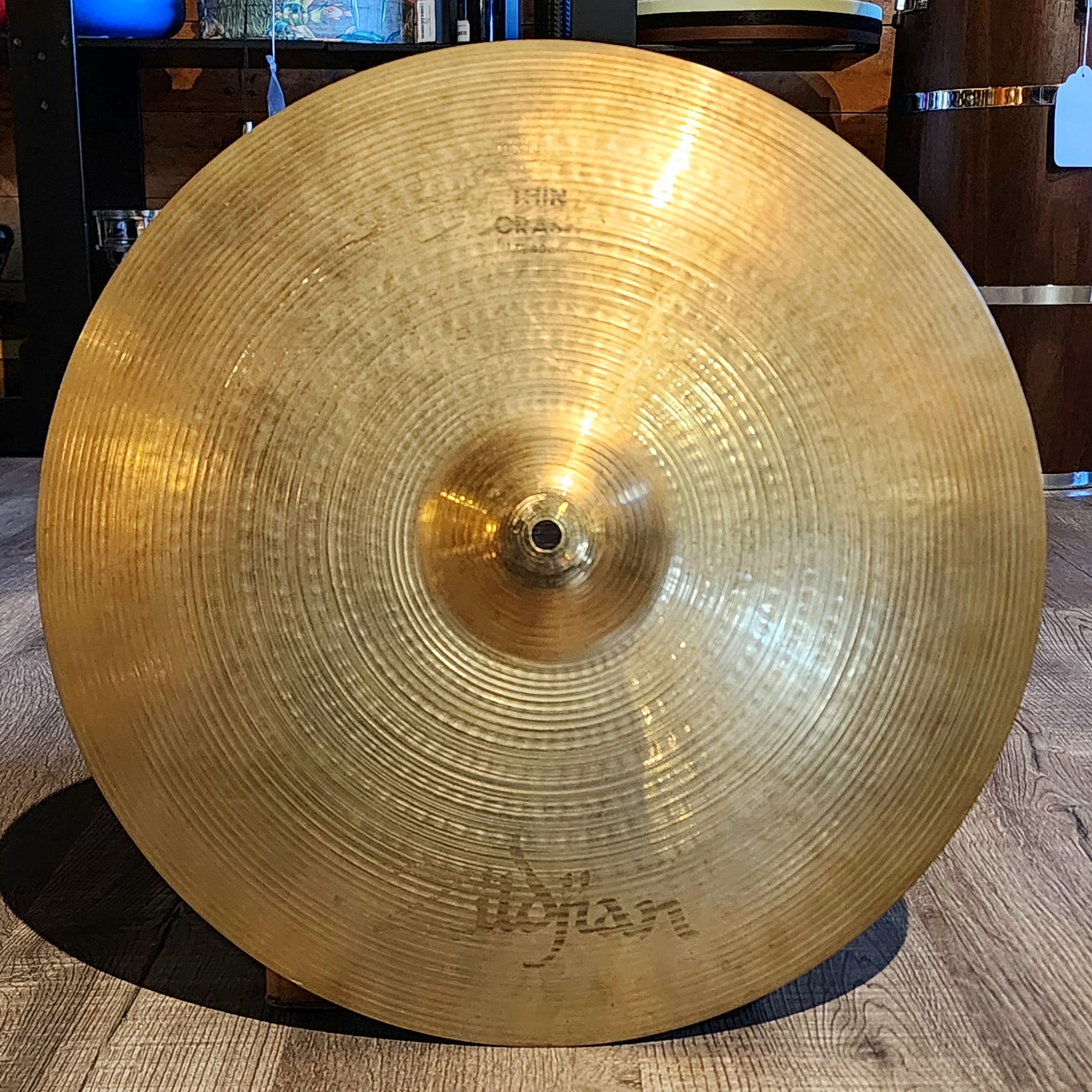Used Zildjian A Thin Crash Cymbal 17" 1212 grams
