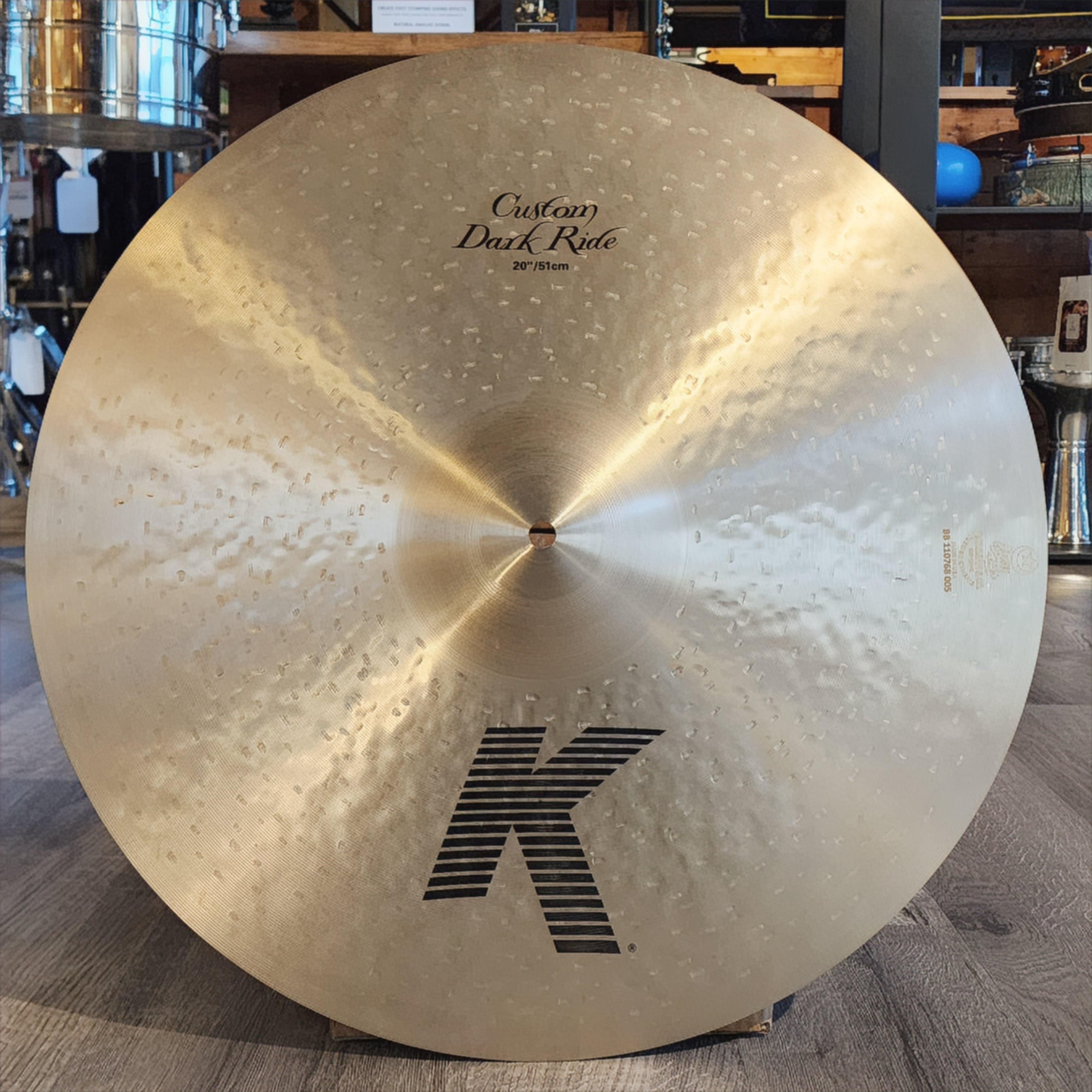 Used Zildjian K Custom Dark Ride Cymbal 20"