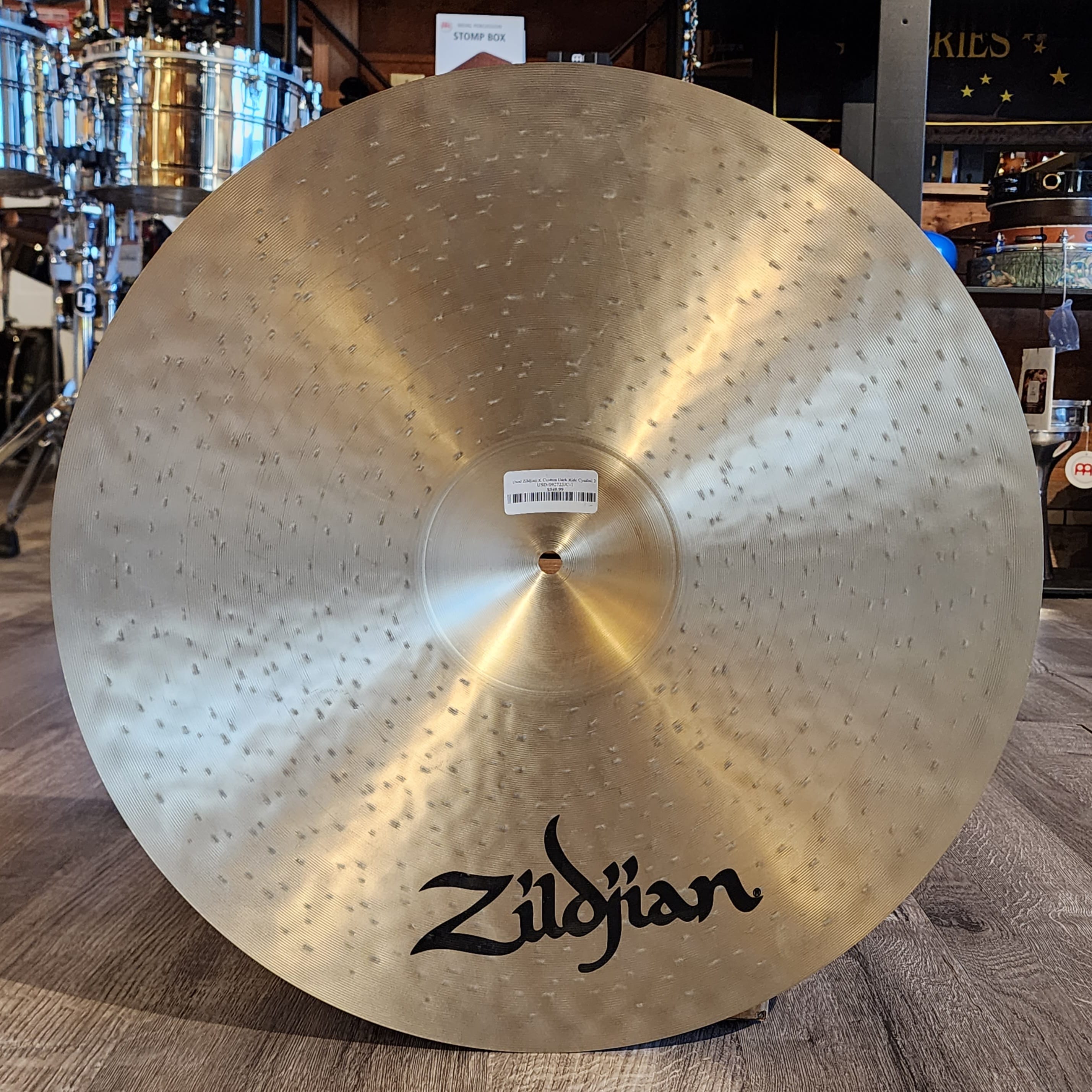 Used Zildjian K Custom Dark Ride Cymbal 20"