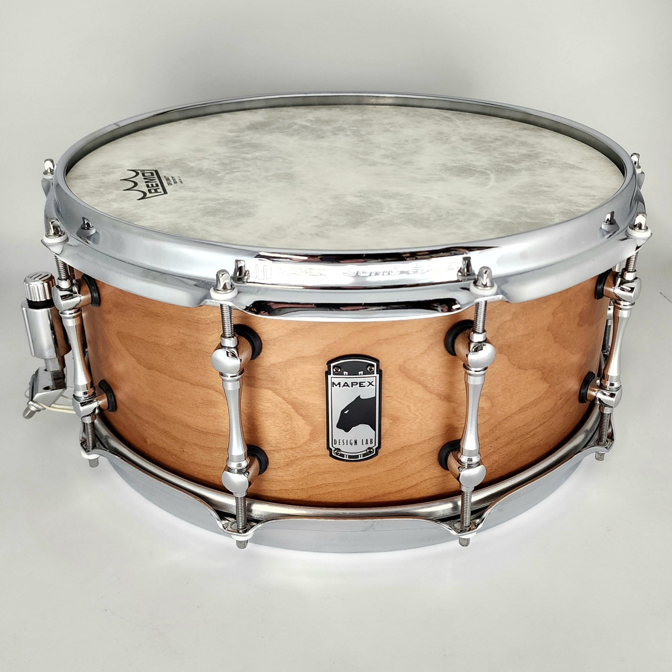 Used Mapex Black Panther Cherry Bomb Snare Drum 14x6