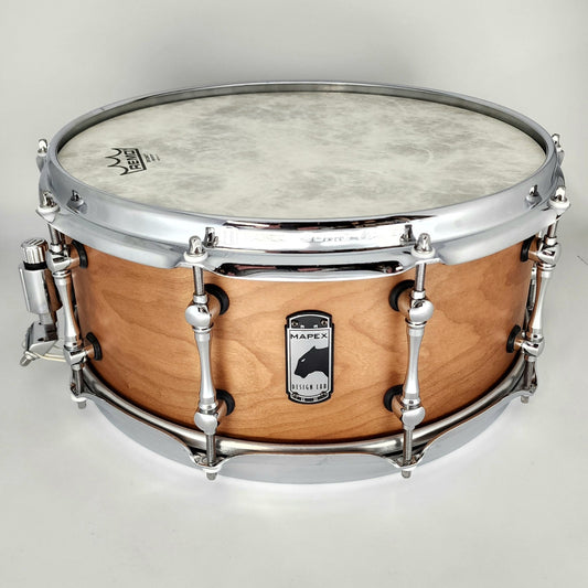 Used Mapex Black Panther Cherry Bomb Snare Drum 14x6