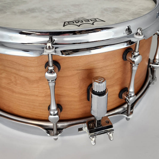 Used Mapex Black Panther Cherry Bomb Snare Drum 14x6