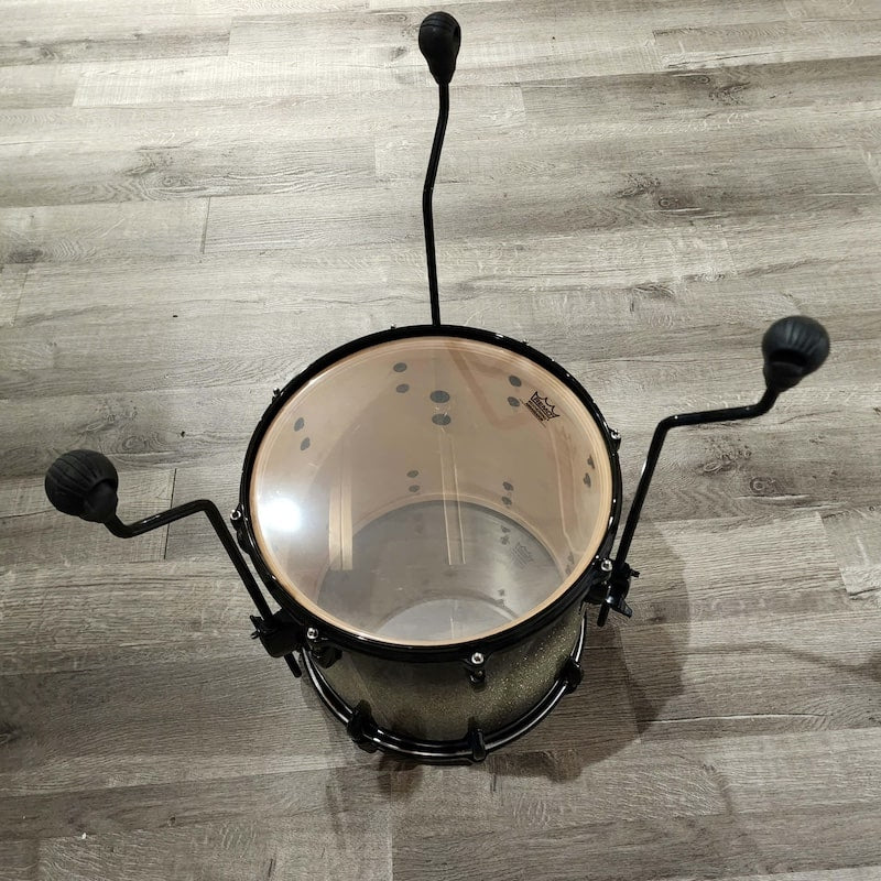 Used Pearl Masters Custom MaplemmX Floor Tom 14x14 Diamond Burst w/Black HW - Drum Center Of Portsmouth
