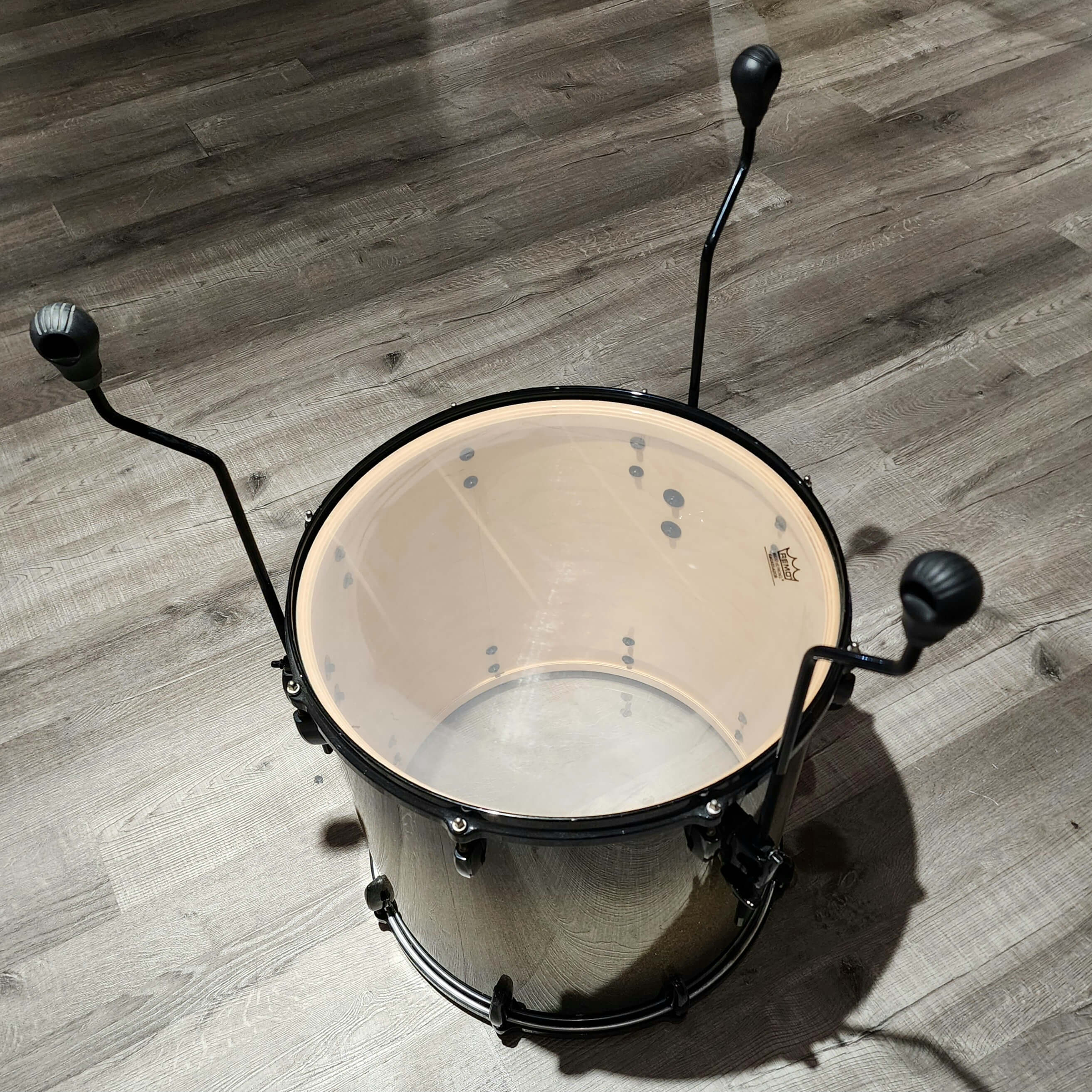 Used Pearl Masters Custom Maple MMX Floor Tom 18x18 Diamond Burst w/ Black HW