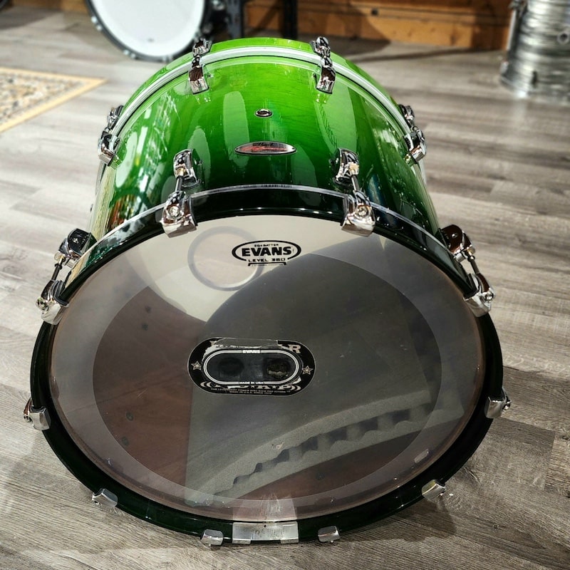 Used Pearl Reference 5pc Drum Set Green Fade - Drum Center Of Portsmouth