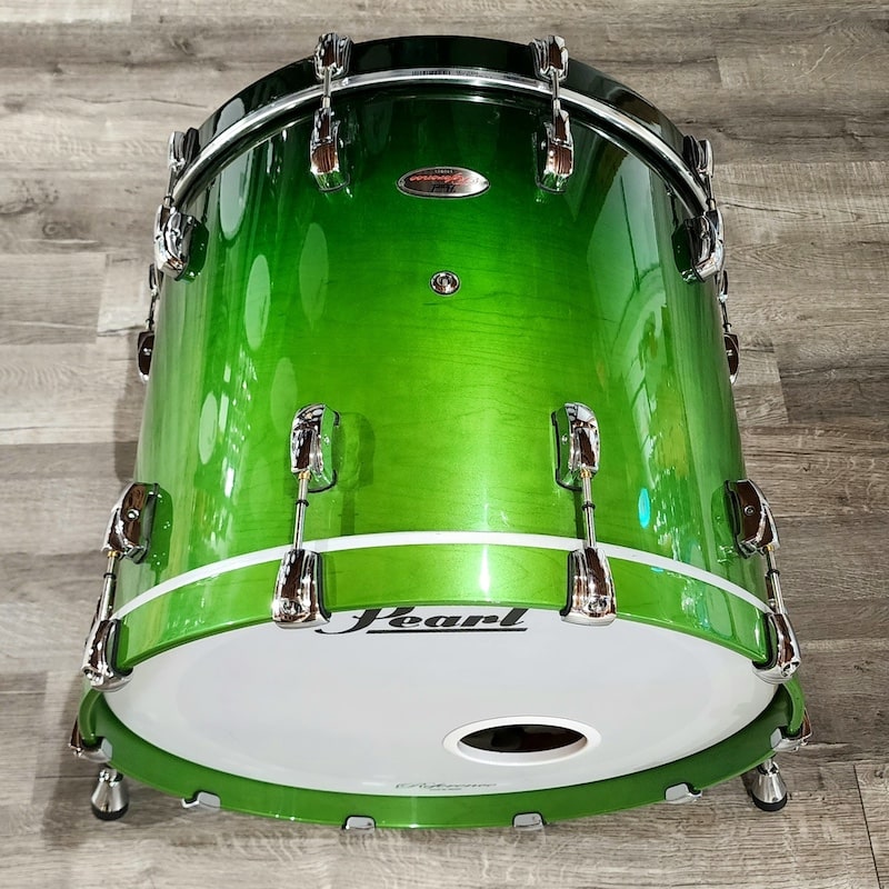 Used Pearl Reference 5pc Drum Set Green Fade used-pearl-reference-5pc-drum-set-green-fade