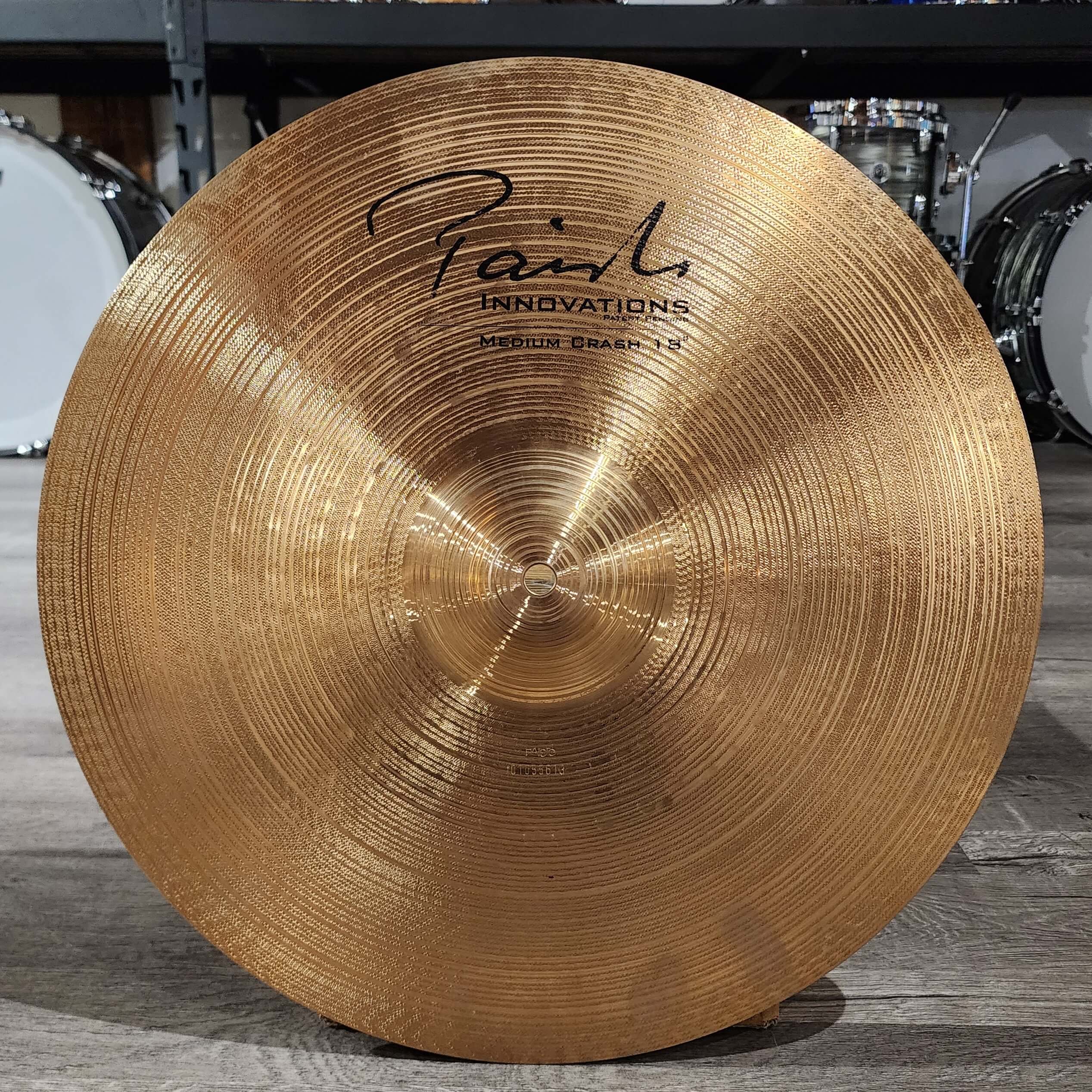 Used Paiste Innovations Medium Crash Cymbal 18"