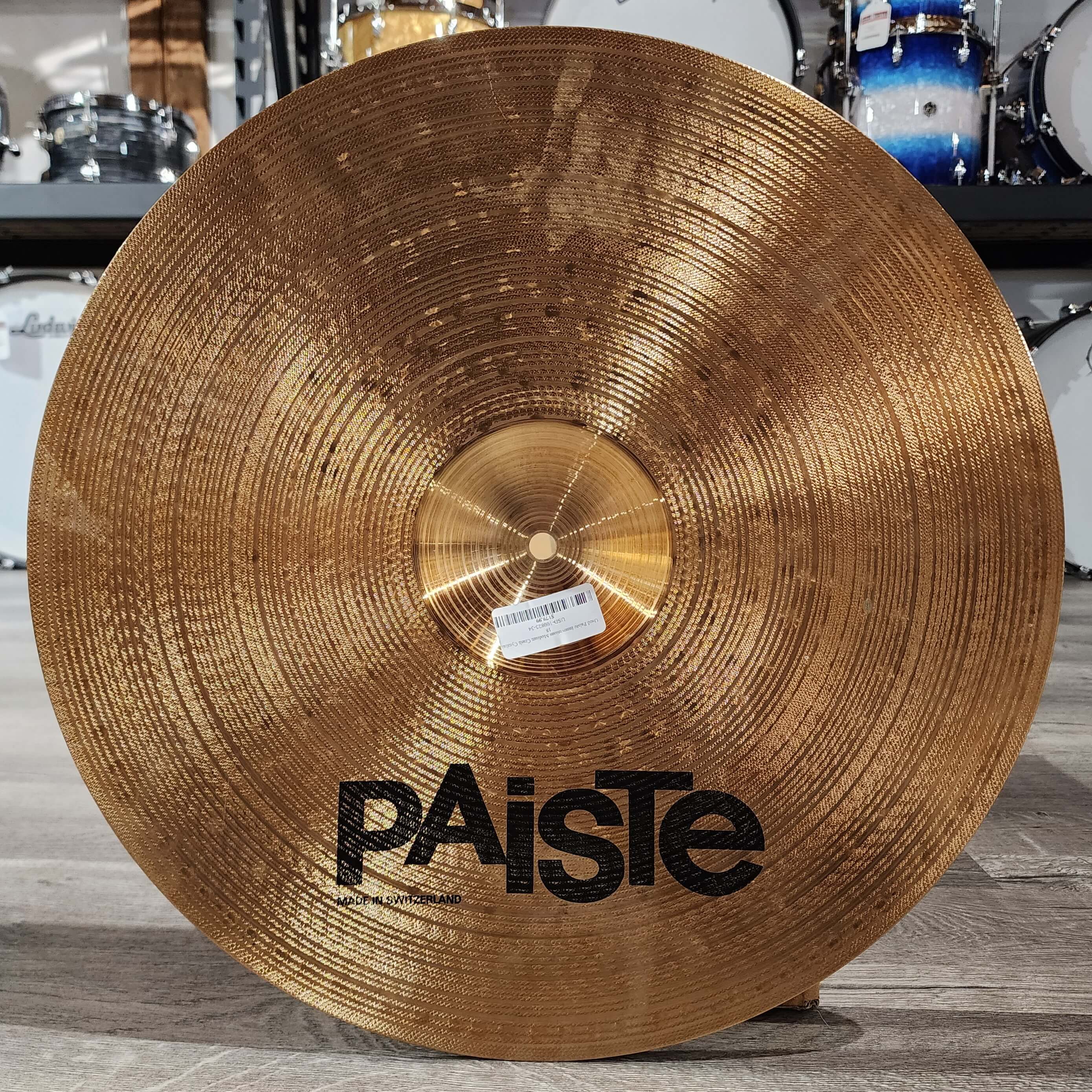 Used Paiste Innovations Medium Crash Cymbal 18"