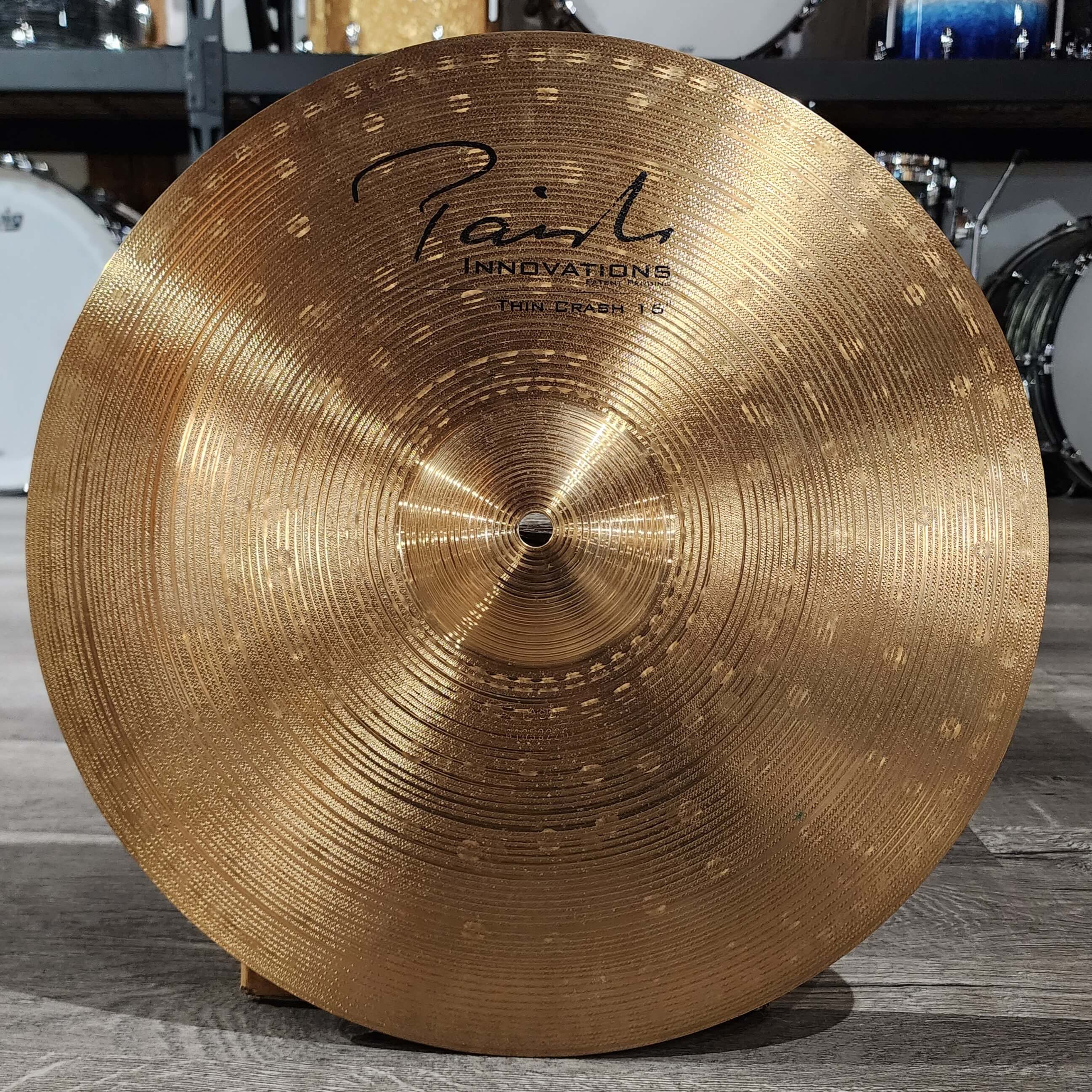 Used Paiste Innovations Thin Crash Cymbal 16"