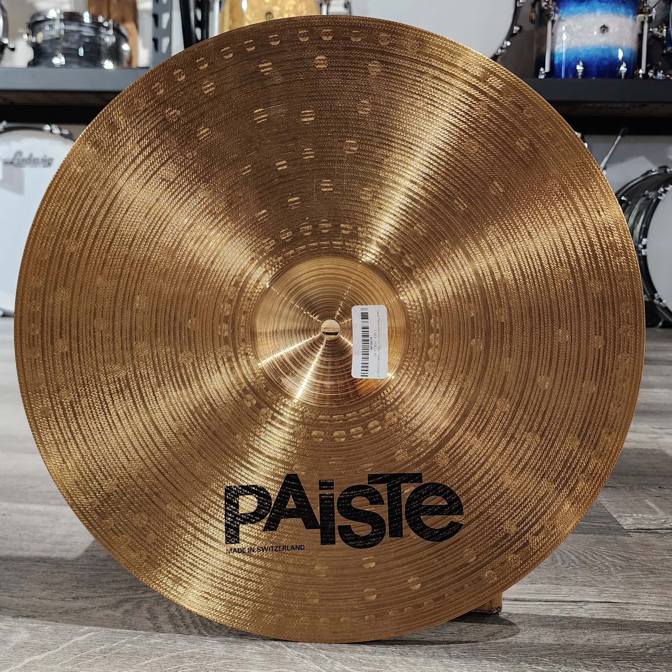 Used Paiste Innovations Thin Crash Cymbal 16"