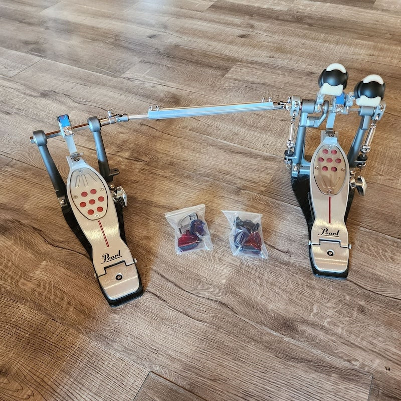 Used Pearl Eliminator Redline Strap Drive Double Bass Drum Pedal