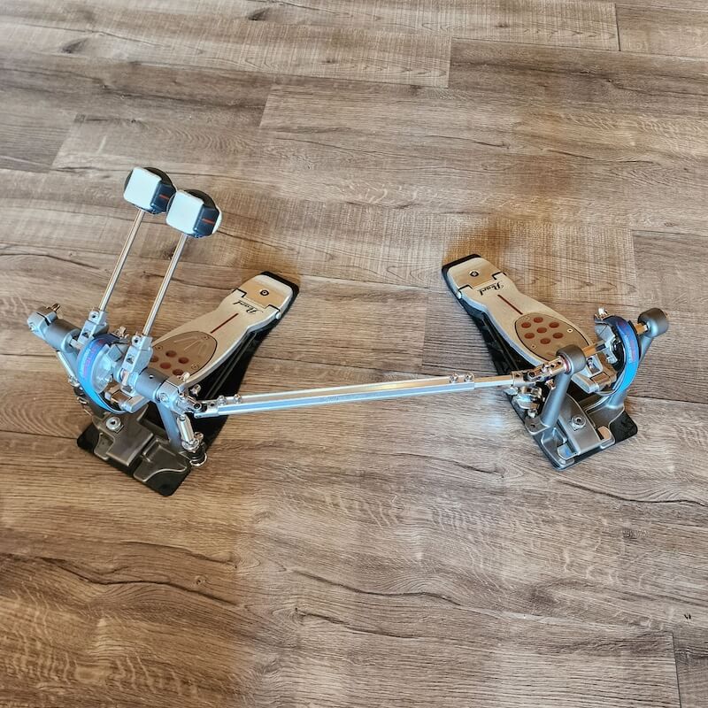 Used Pearl Eliminator Redline Strap Drive Double Bass Drum Pedal - Drum Center Of Portsmouth