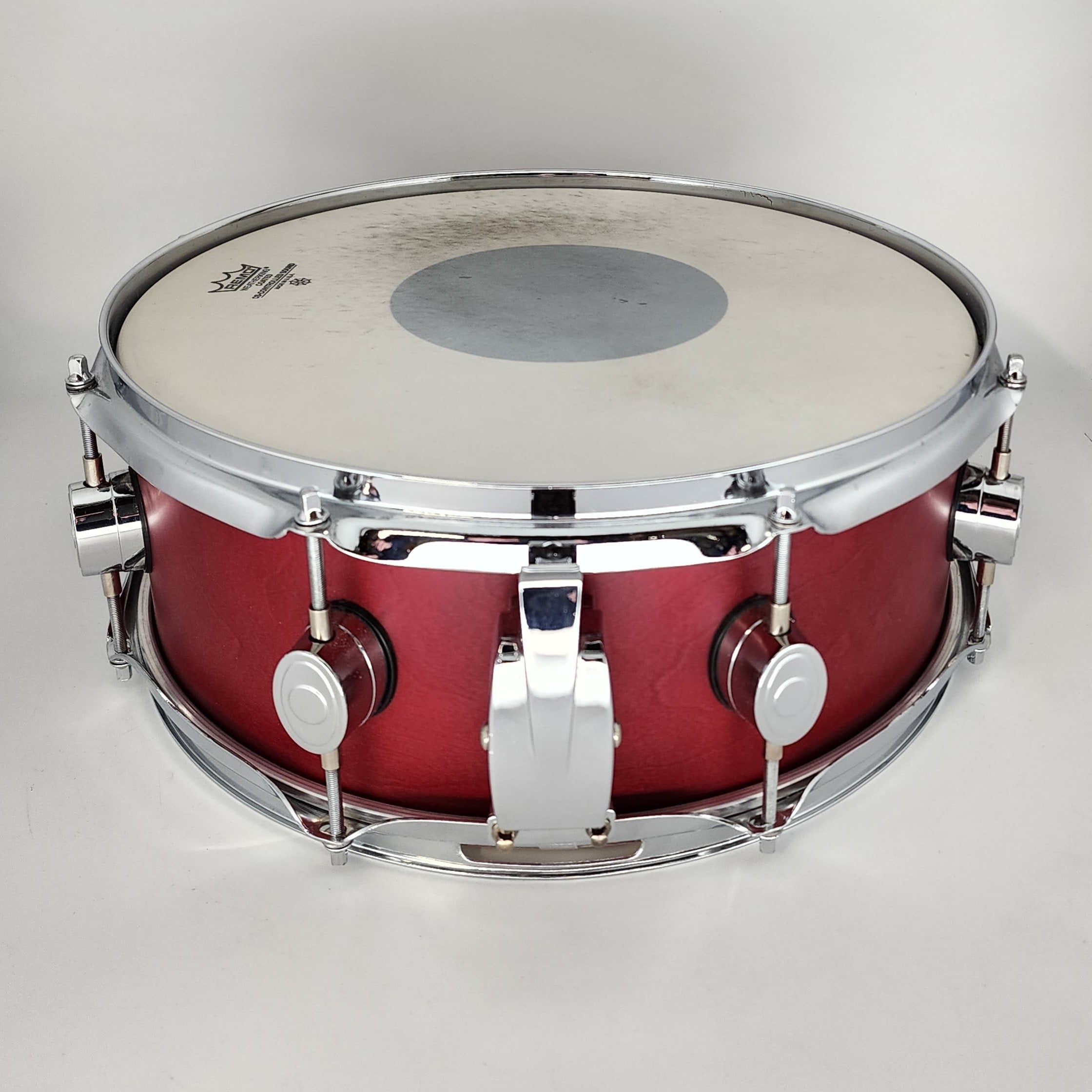 Used Pacific FS Series Snare Drum 14x5.5 Cherry Stain
