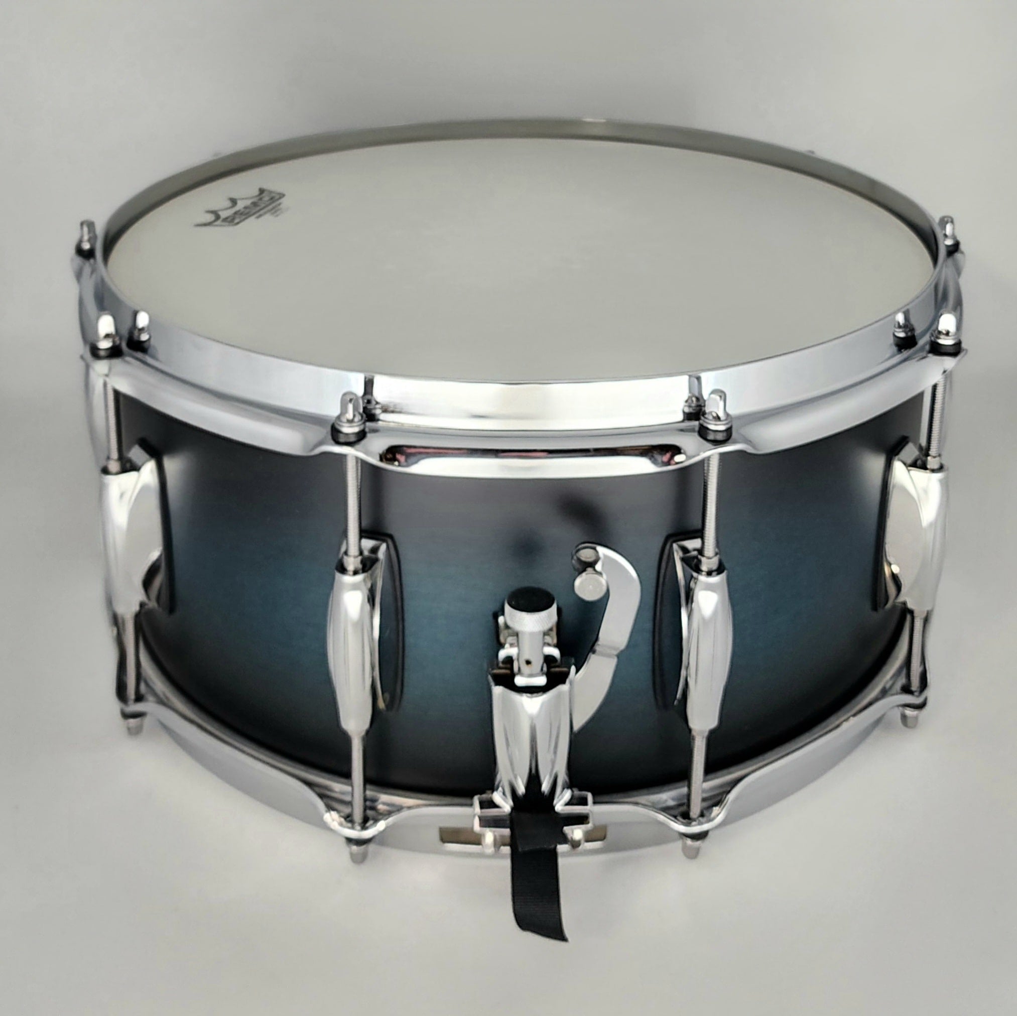 Used Gretsch Renown Snare Drum 14x6.5 Satin Antique Blue Burst