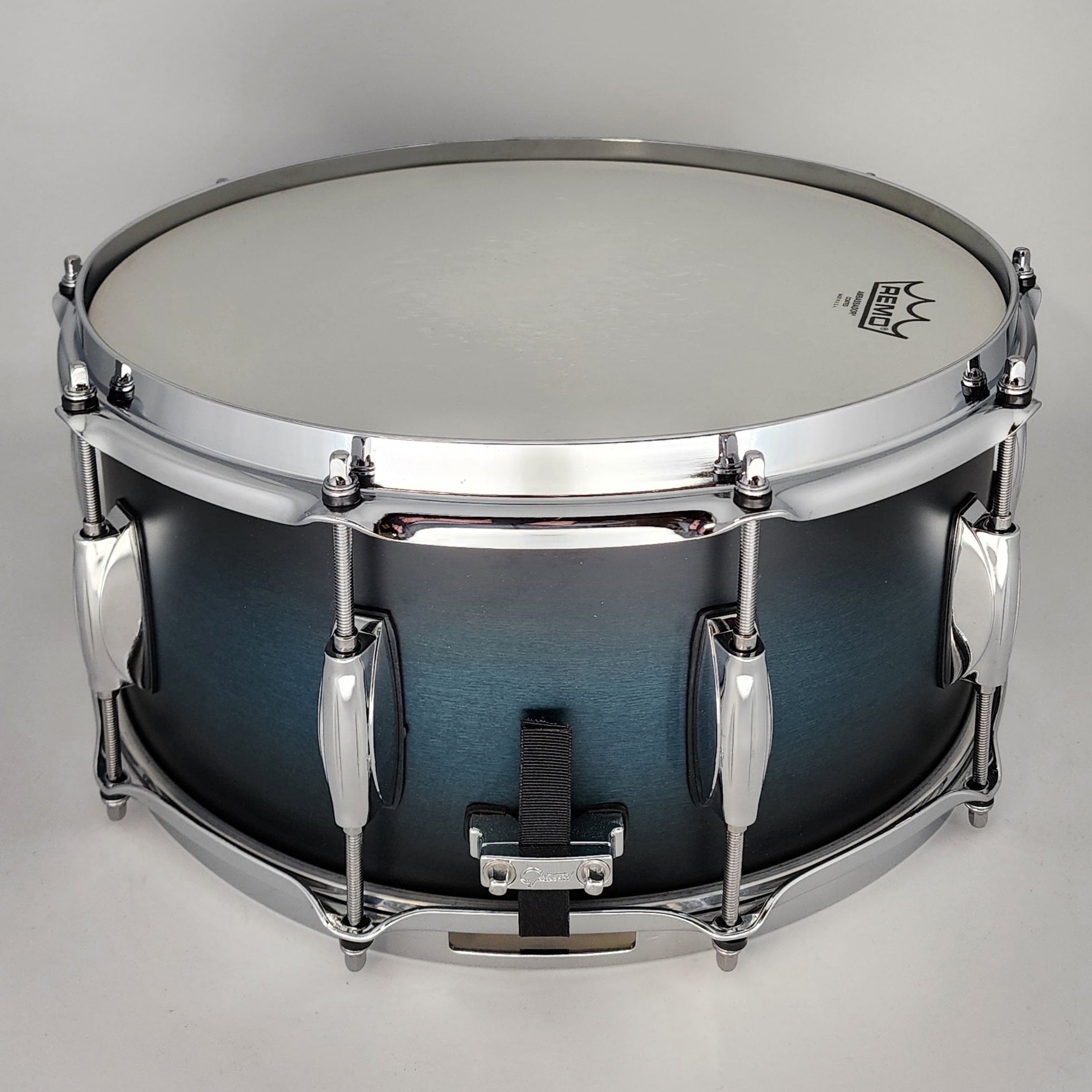 Used Gretsch Renown Snare Drum 14x6.5 Satin Antique Blue Burst