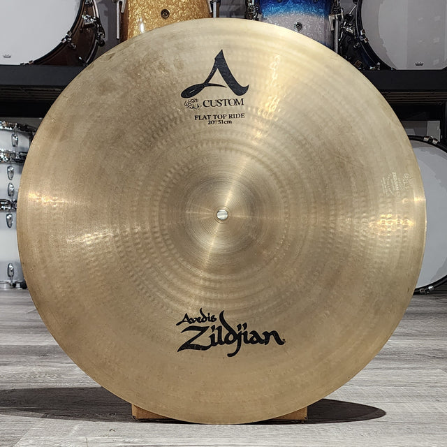 Used Zildjian A Custom Flat Ride Cymbal 20