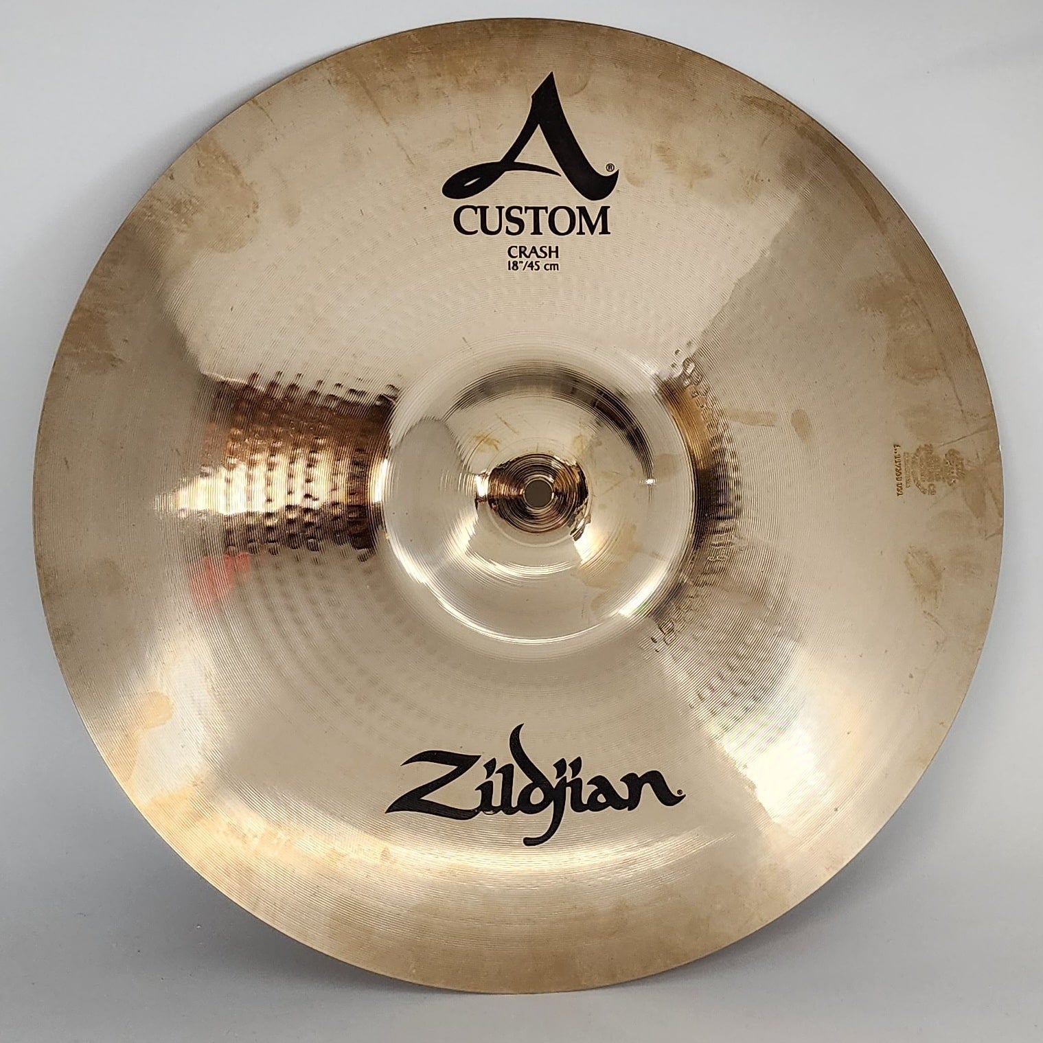 Used Zildjian A Custom Crash Cymbal 18"
