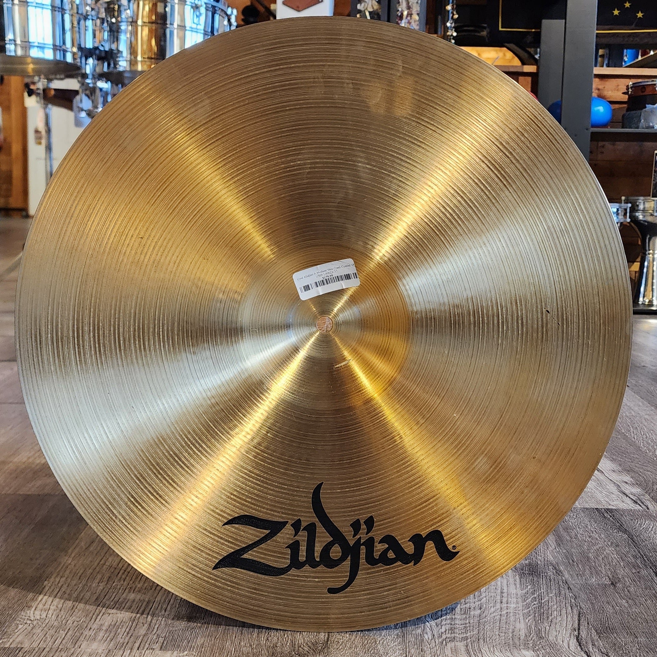 Used Zildjian A Medium Thin Crash Cymbal 18"