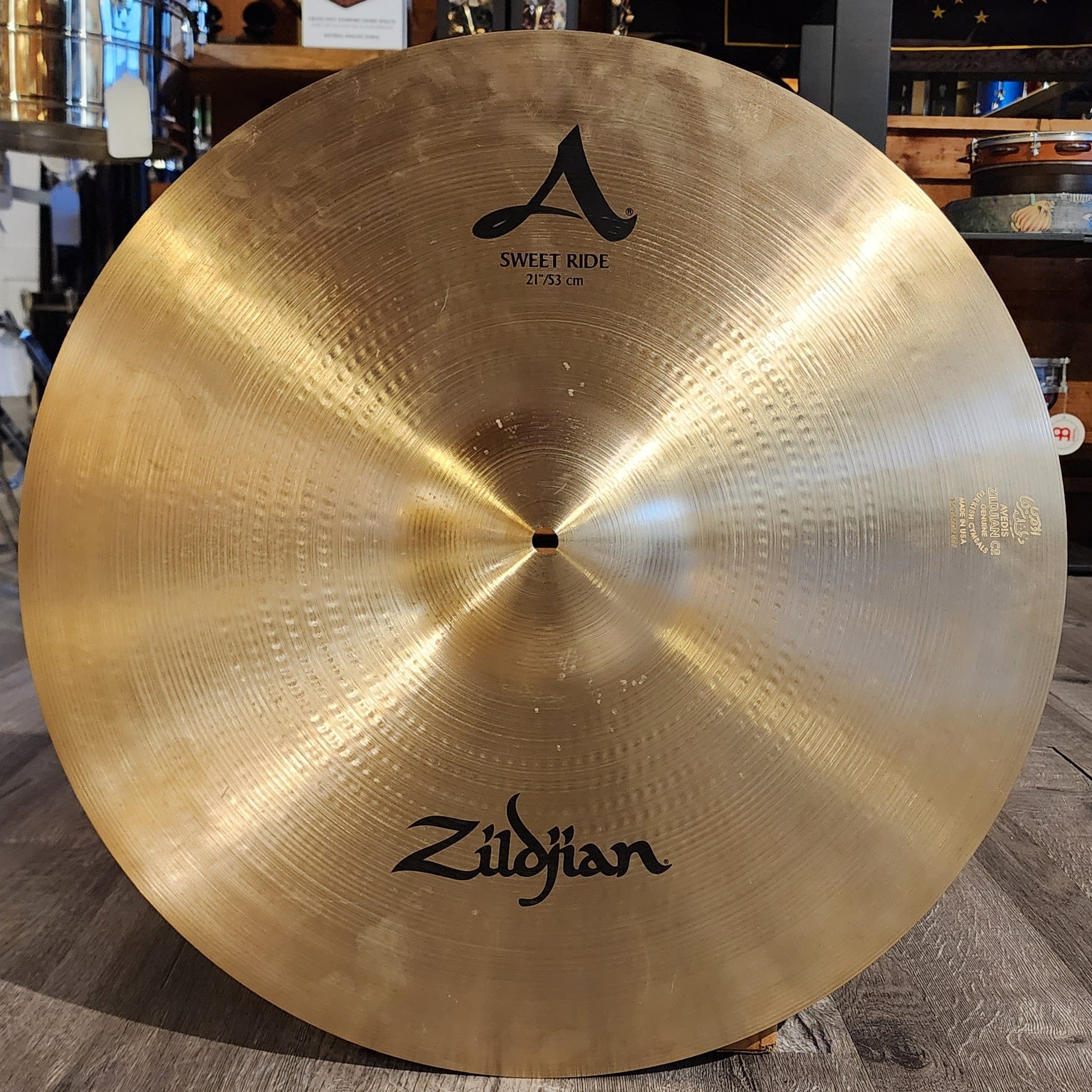 Used Zildjian A Sweet Ride Cymbal 21"