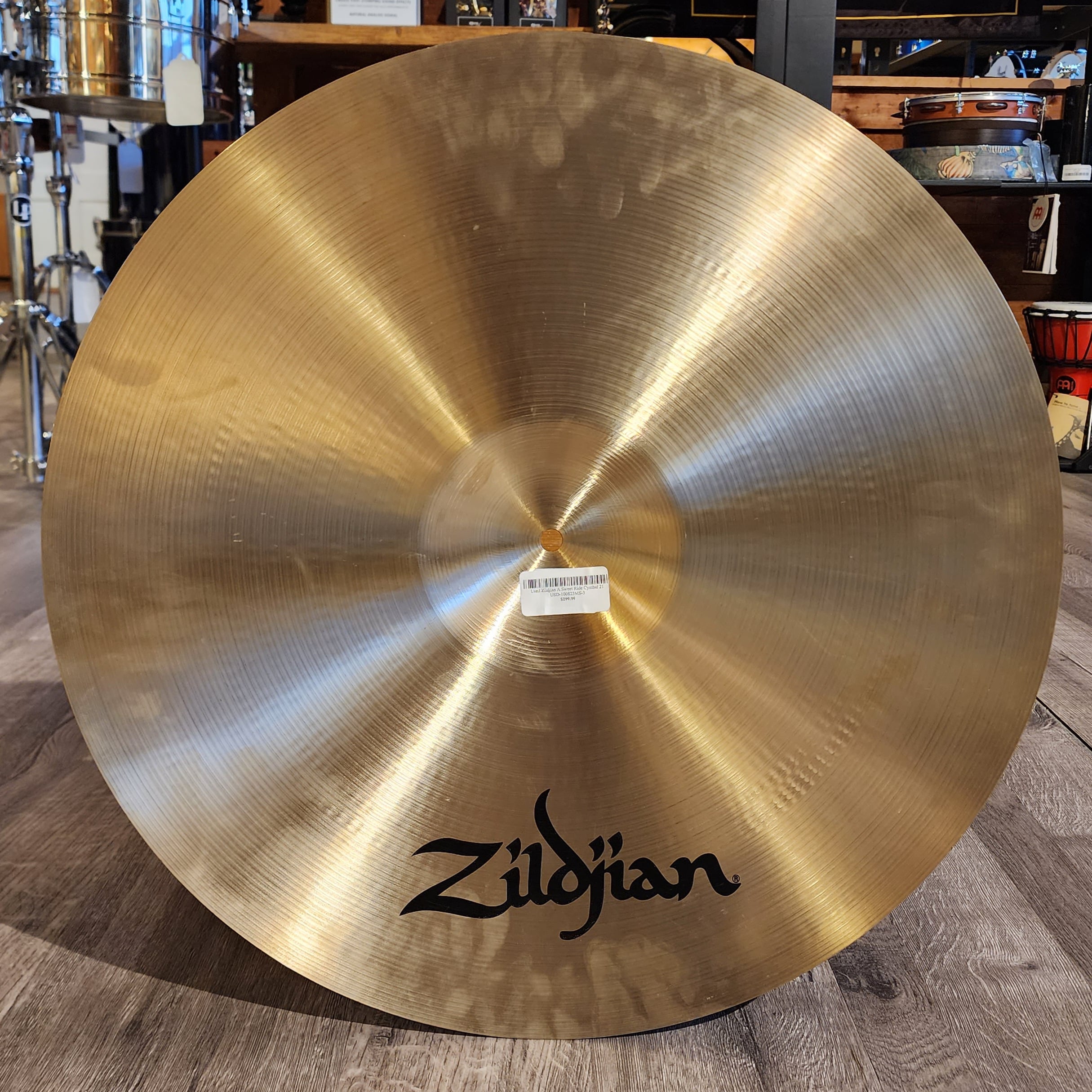 Used Zildjian A Sweet Ride Cymbal 21"