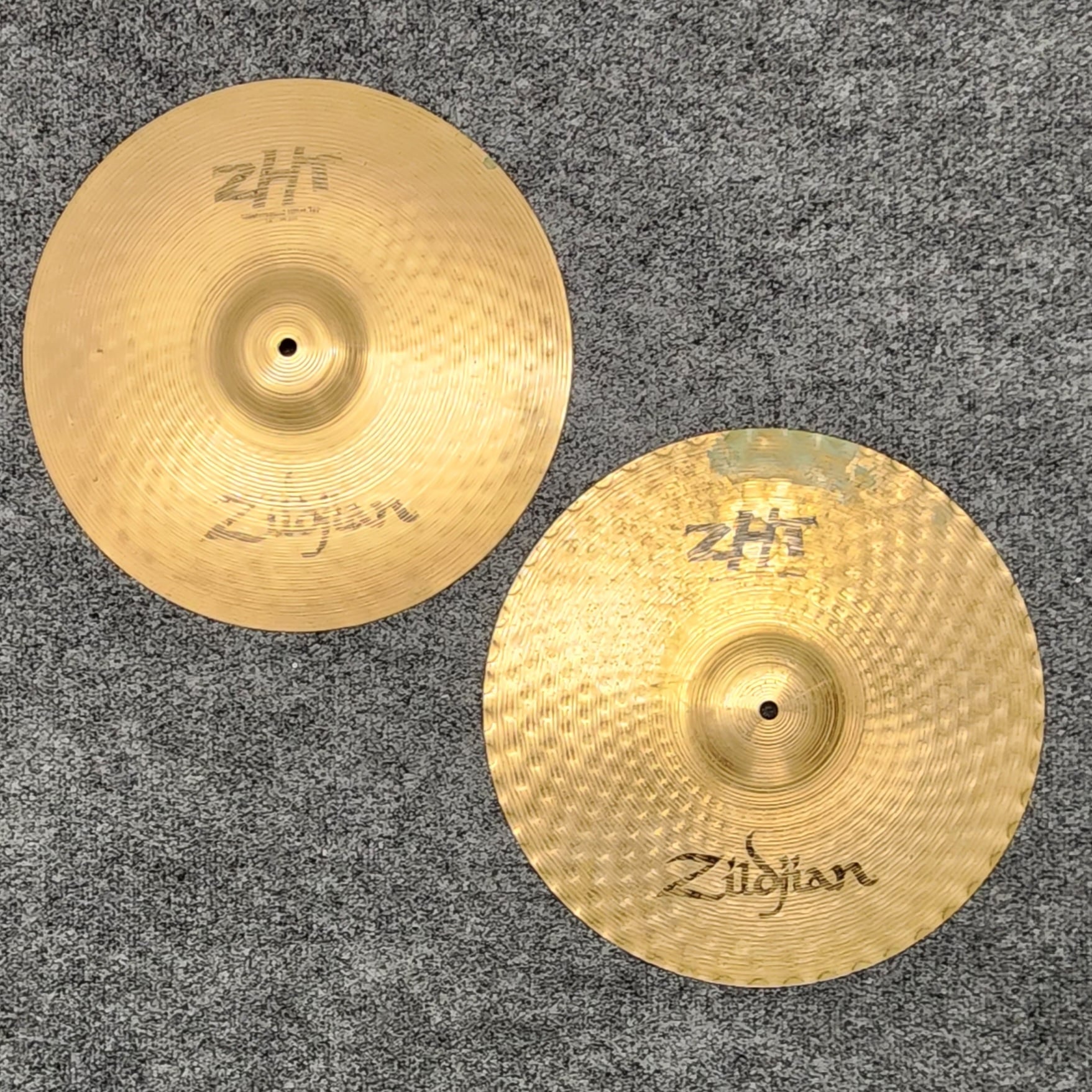 Used Zildjian ZHT Mastersound Hi Hats 14"