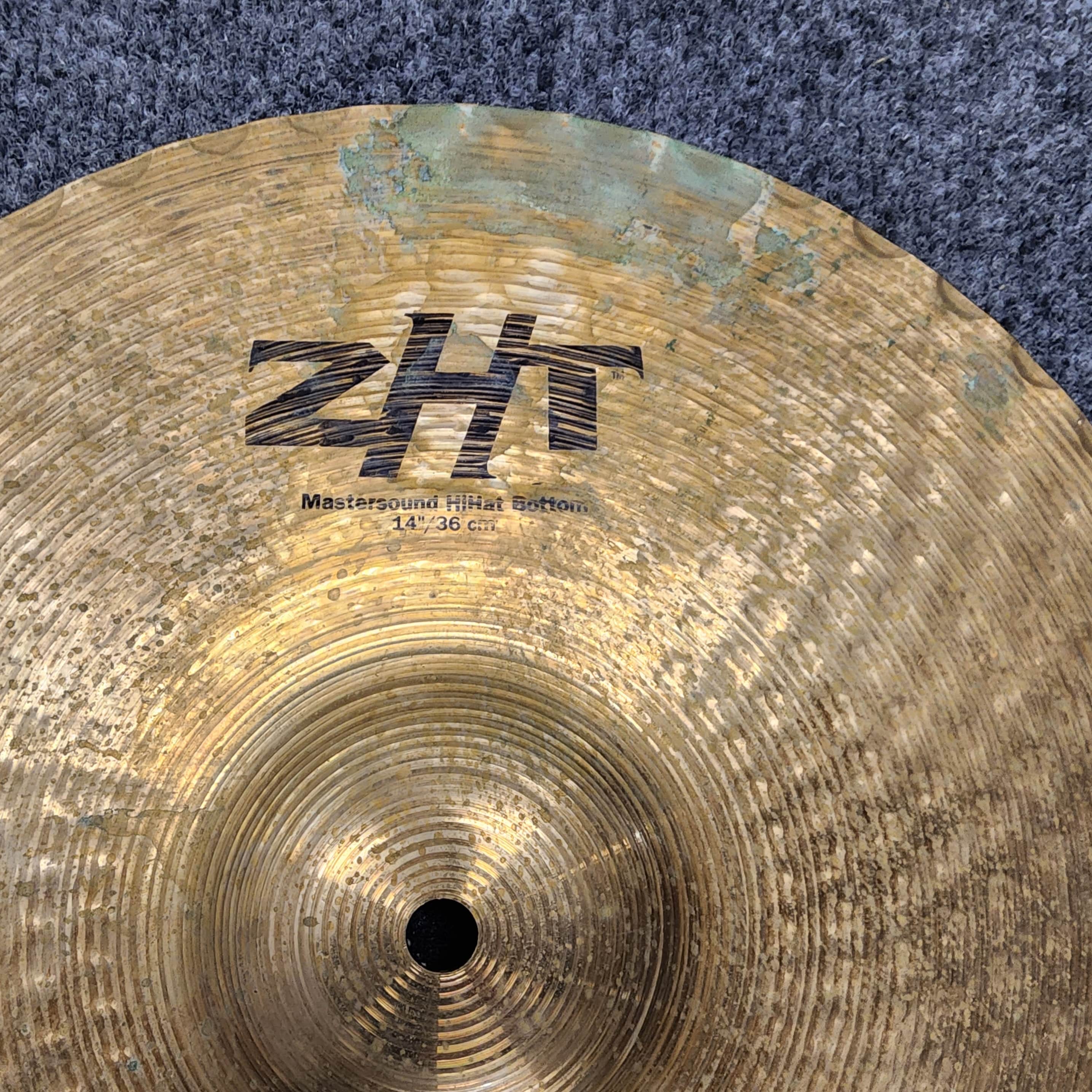Used Zildjian ZHT Mastersound Hi Hats 14"