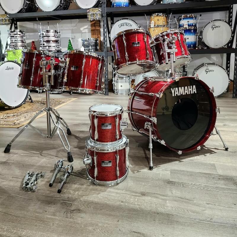 Vintage Yamaha Club Custom 7pc Drum Set - Drum Center Of Portsmouth