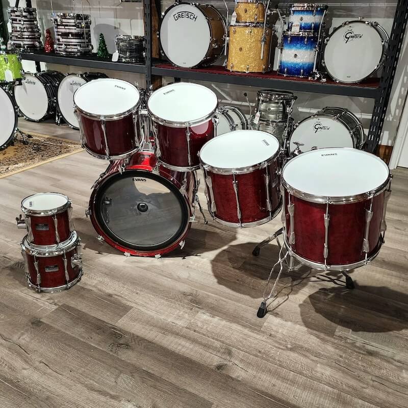 Vintage Yamaha Club Custom 7pc Drum Set - Drum Center Of Portsmouth
