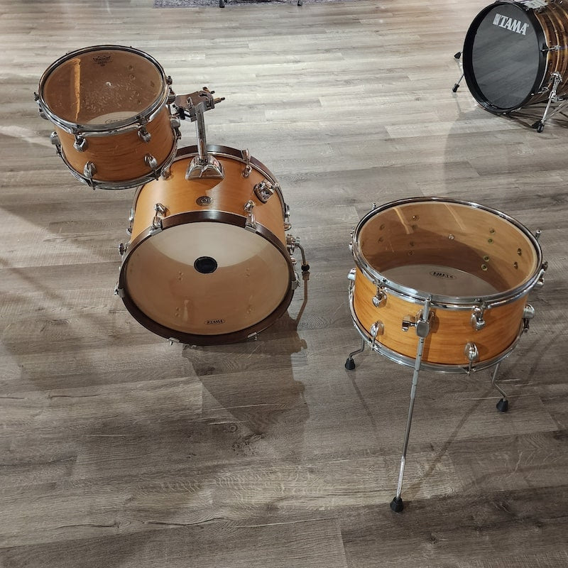 Used Tama Club-Jam 3pc Drum Set Satin Blonde - Drum Center Of Portsmouth