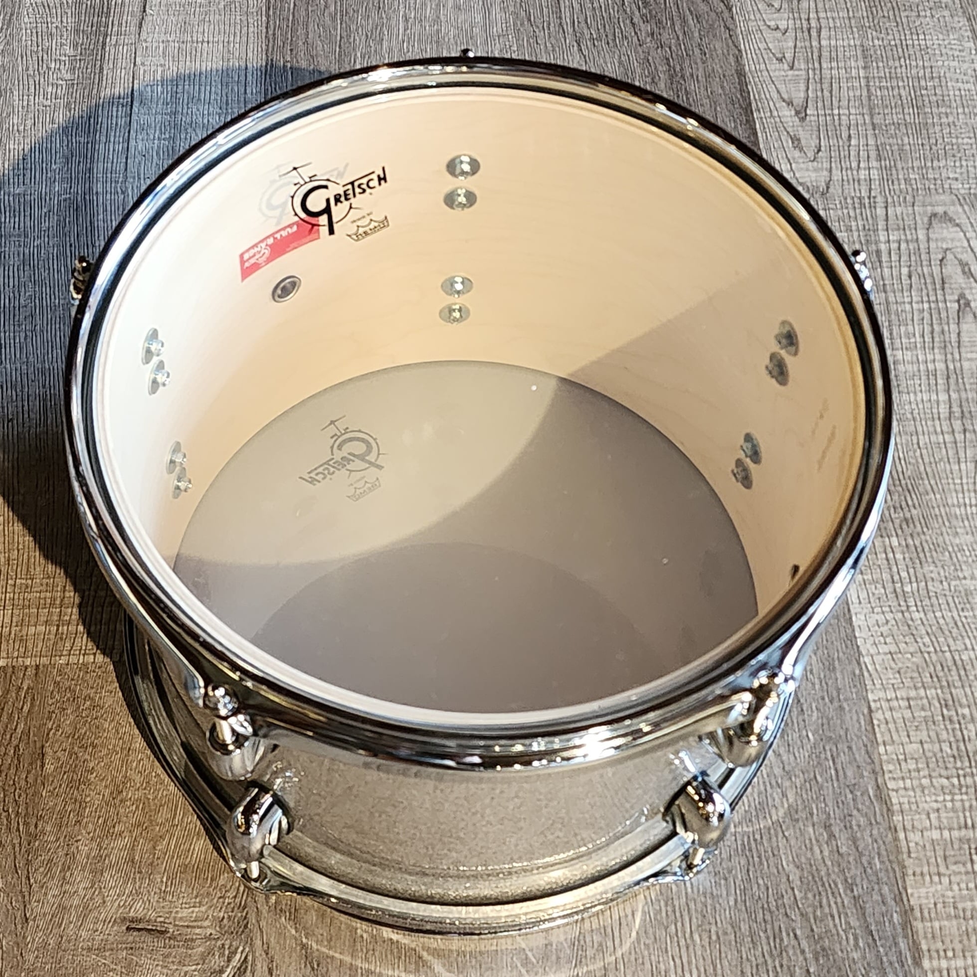 Used Gretsch Catalina Maple Rack Tom 12x8 Silver Sparkle