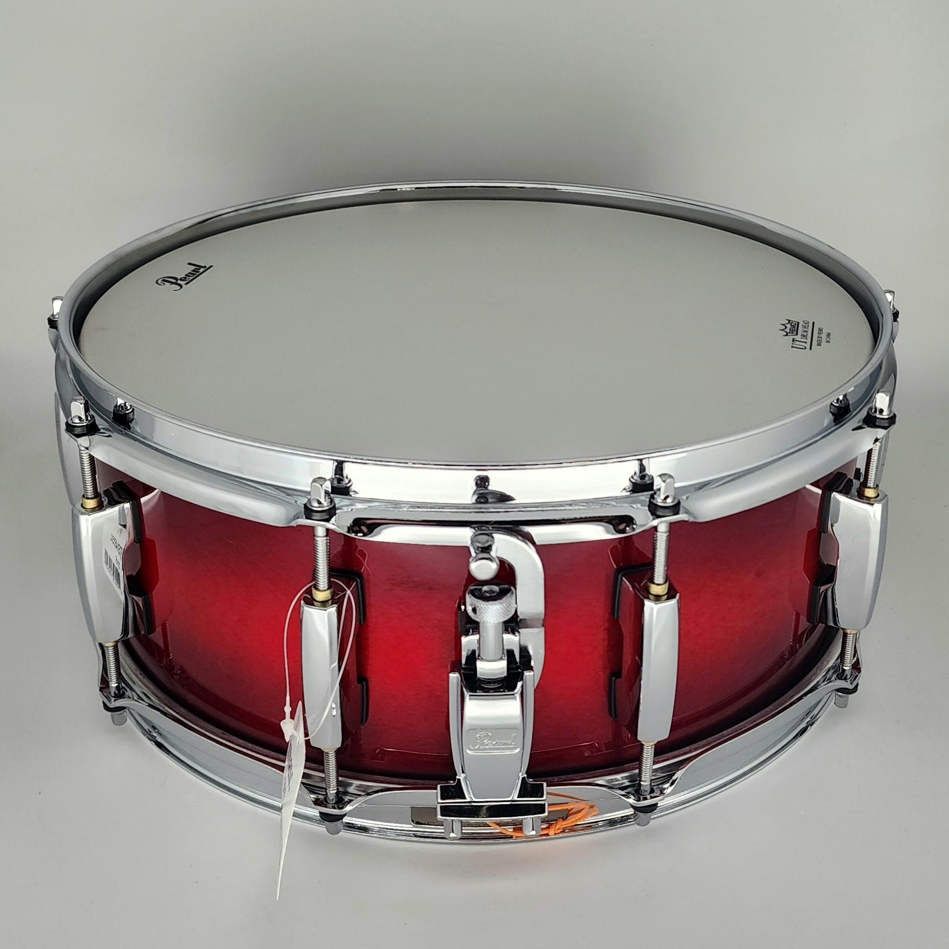 Used Pearl Session Studio Select Snare Drum 14x5.5 Antique Crimson Burst