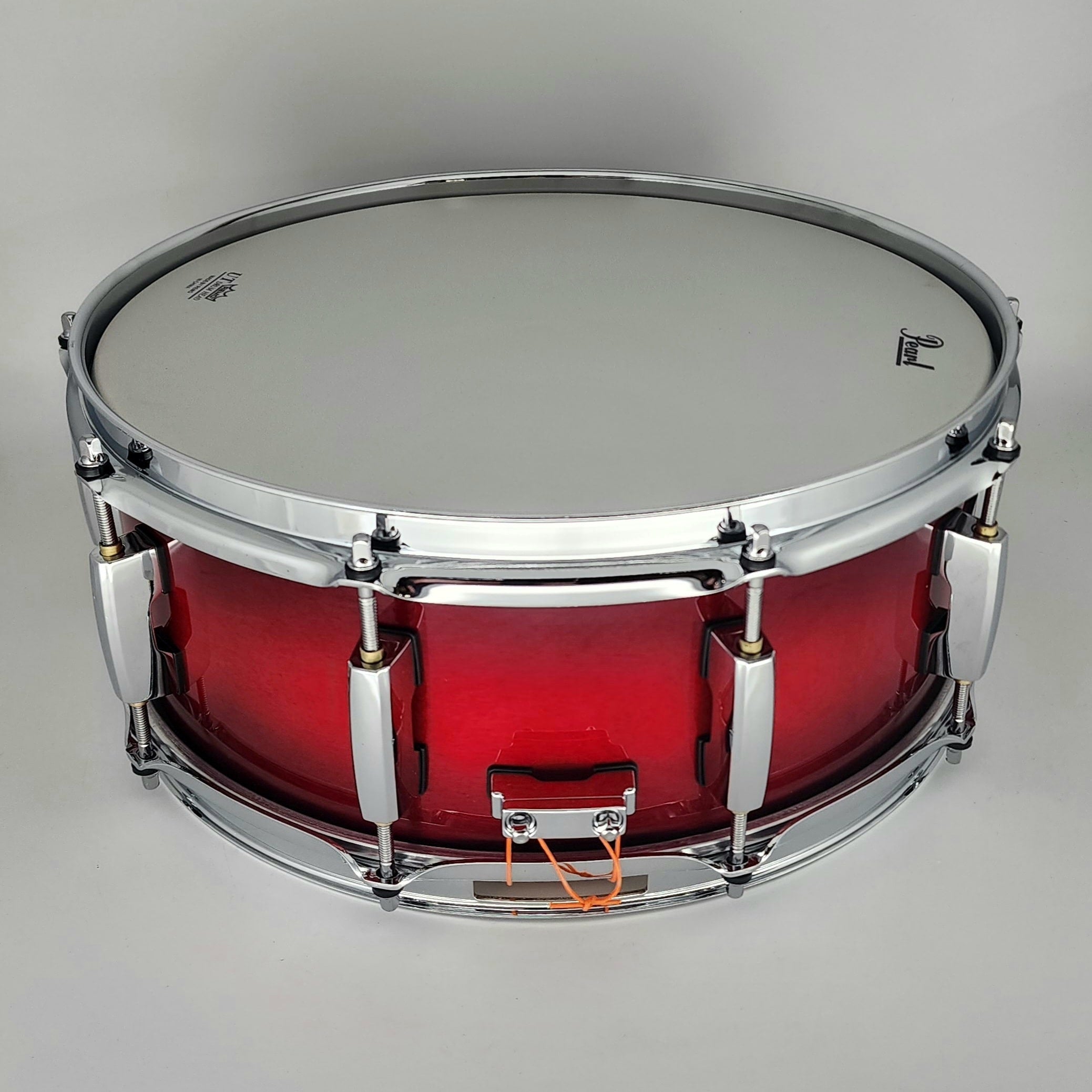 Used Pearl Session Studio Select Snare Drum 14x5.5 Antique Crimson Burst