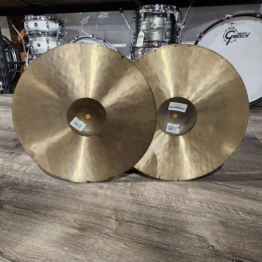 Used Zildjian K Sweet Hi Hat Cymbals 15"