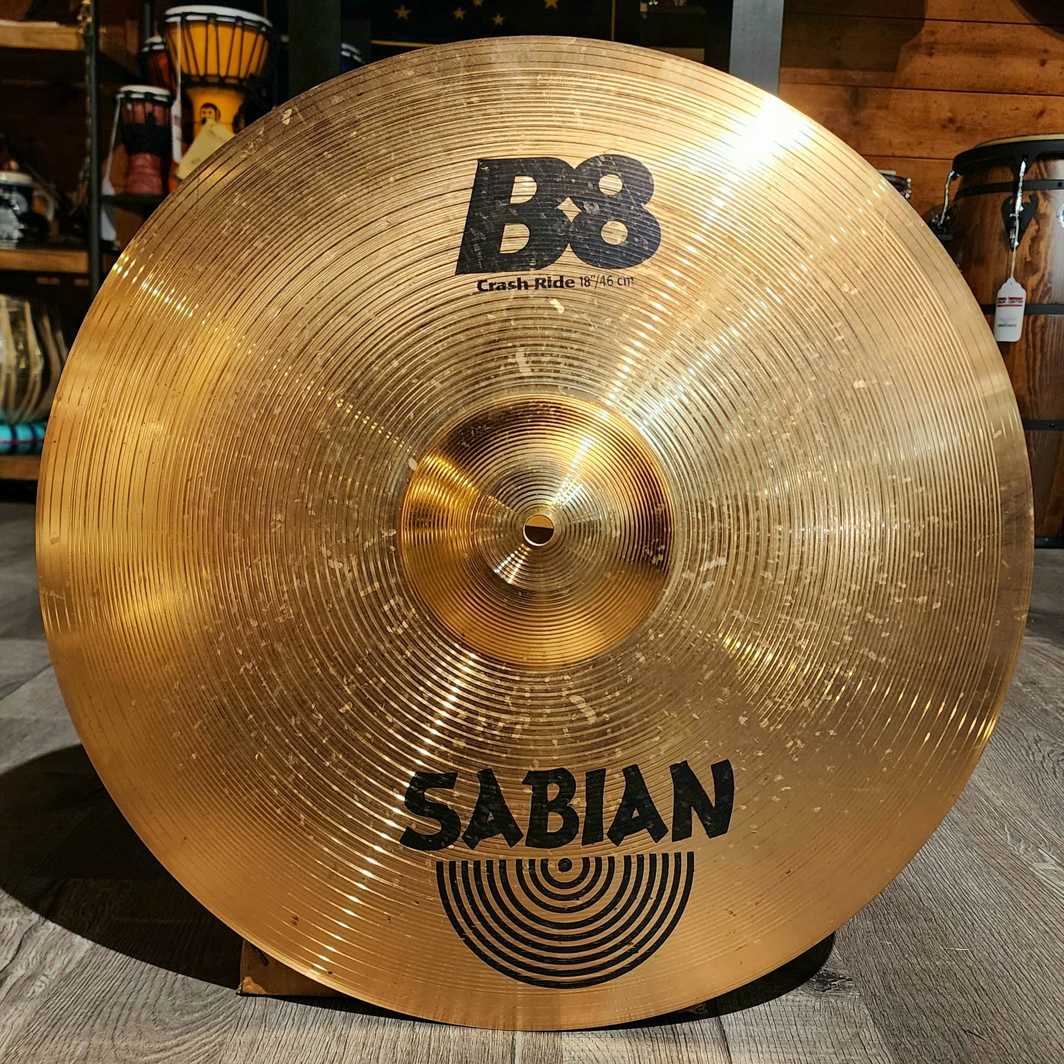Used Sabian B8 Crash/Ride Cymbal 18"