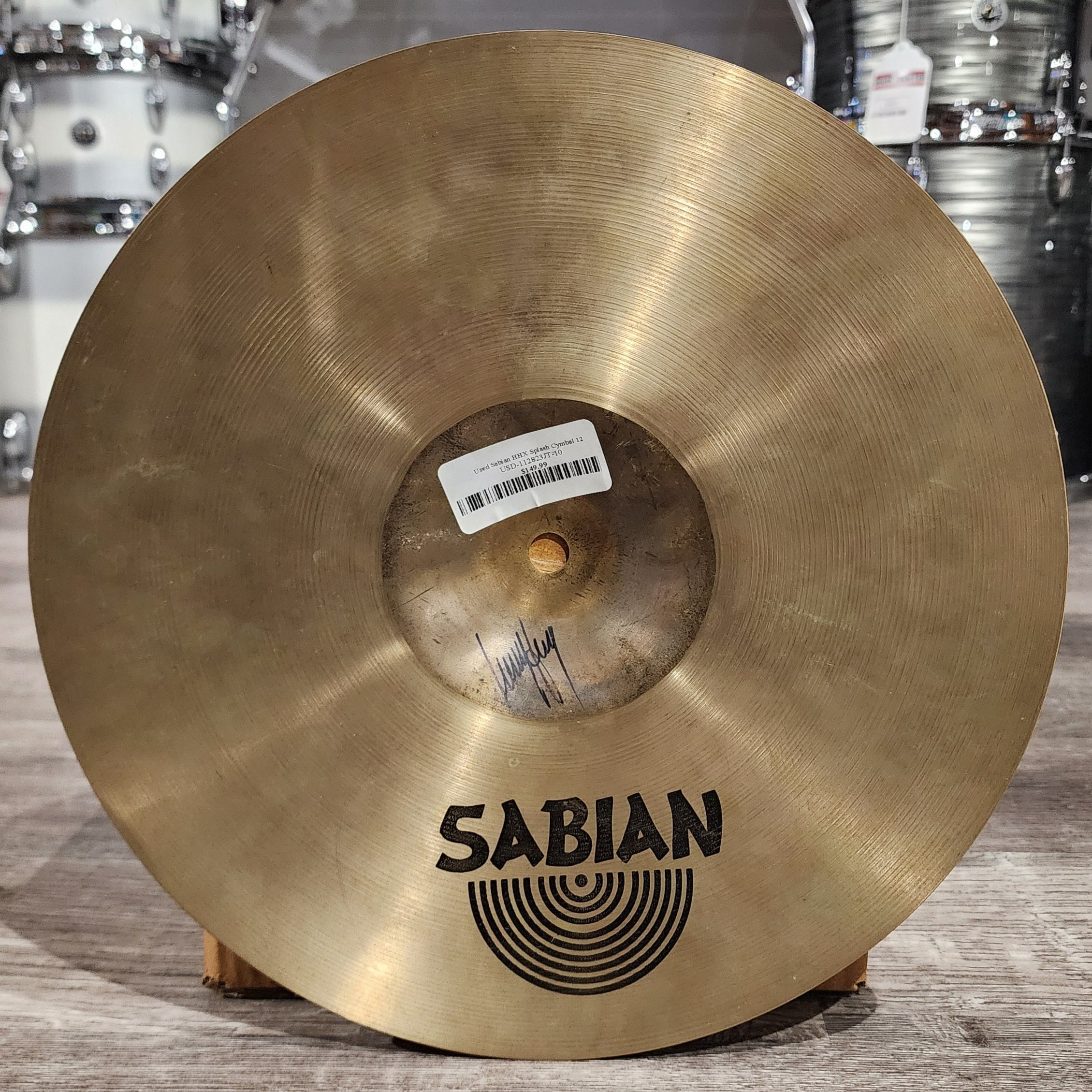 Used Sabian HHX Splash Cymbal 12"