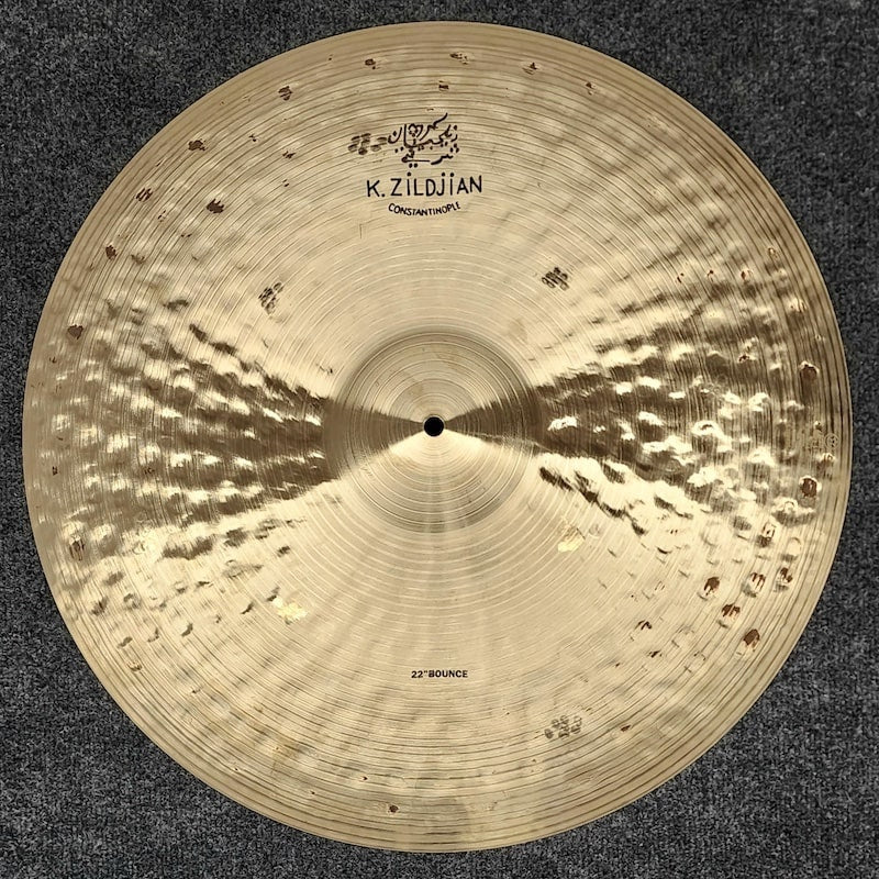 Used Zildjian K Constantinople Bounce Ride Cymbal 22" - Drum Center Of Portsmouth