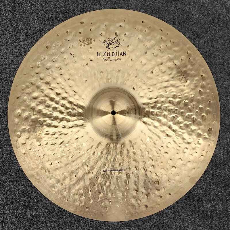 Used Zildjian K Constantinople Renaissance Ride Cymbal 22" - Drum Center Of Portsmouth