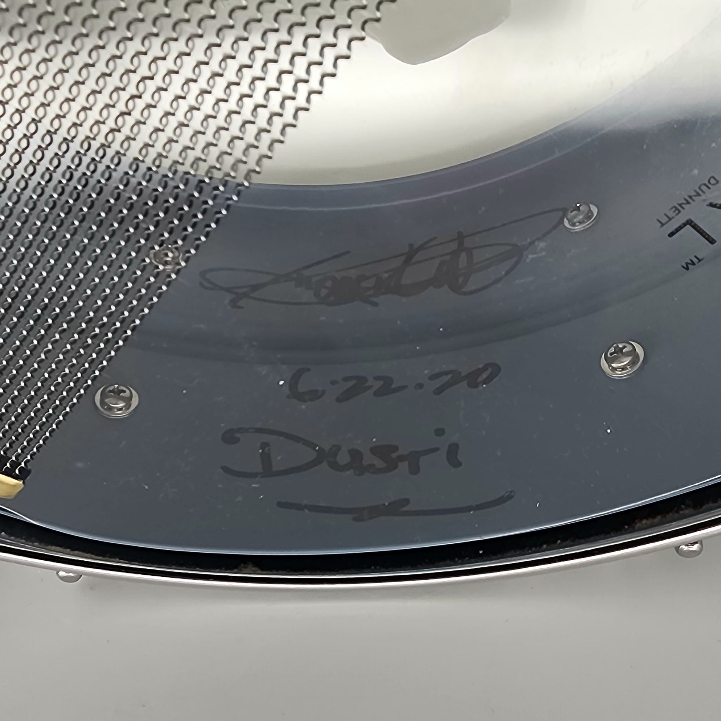 Used Dunnett 2N Aluminum Powdercoat Blue Snare Drum 14x5.5 - Drum Center Of Portsmouth